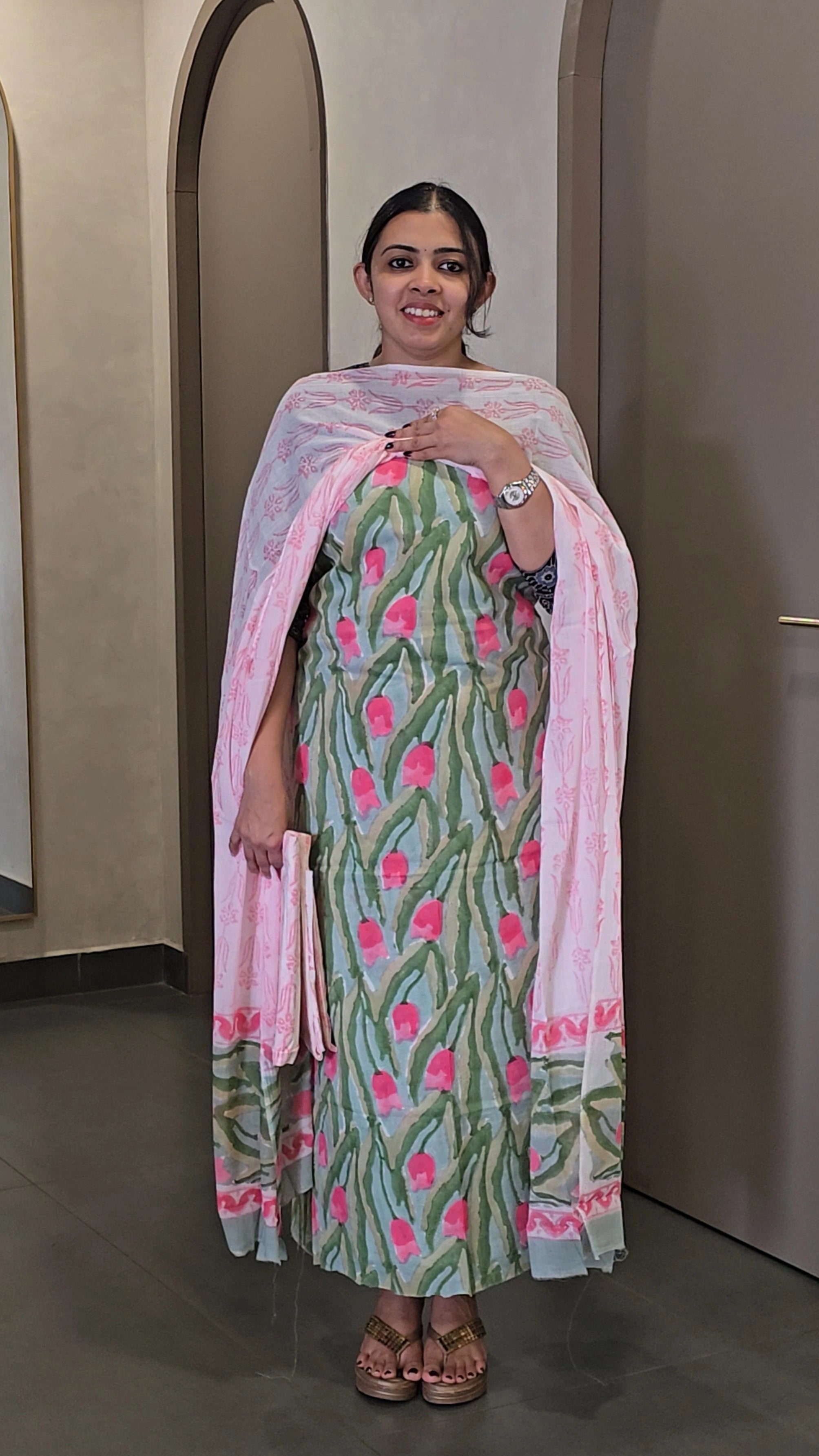 Cotton Salwarsuit - SC 10333
