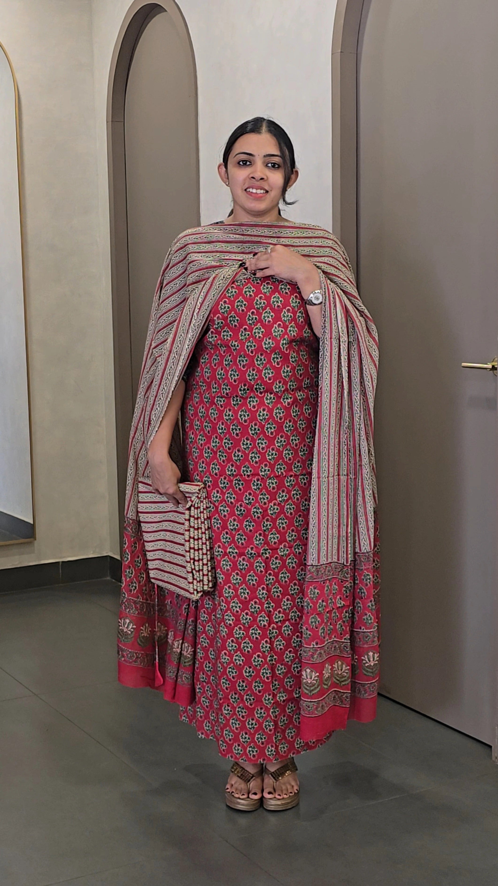 Cotton Salwarsuit - SC 10333