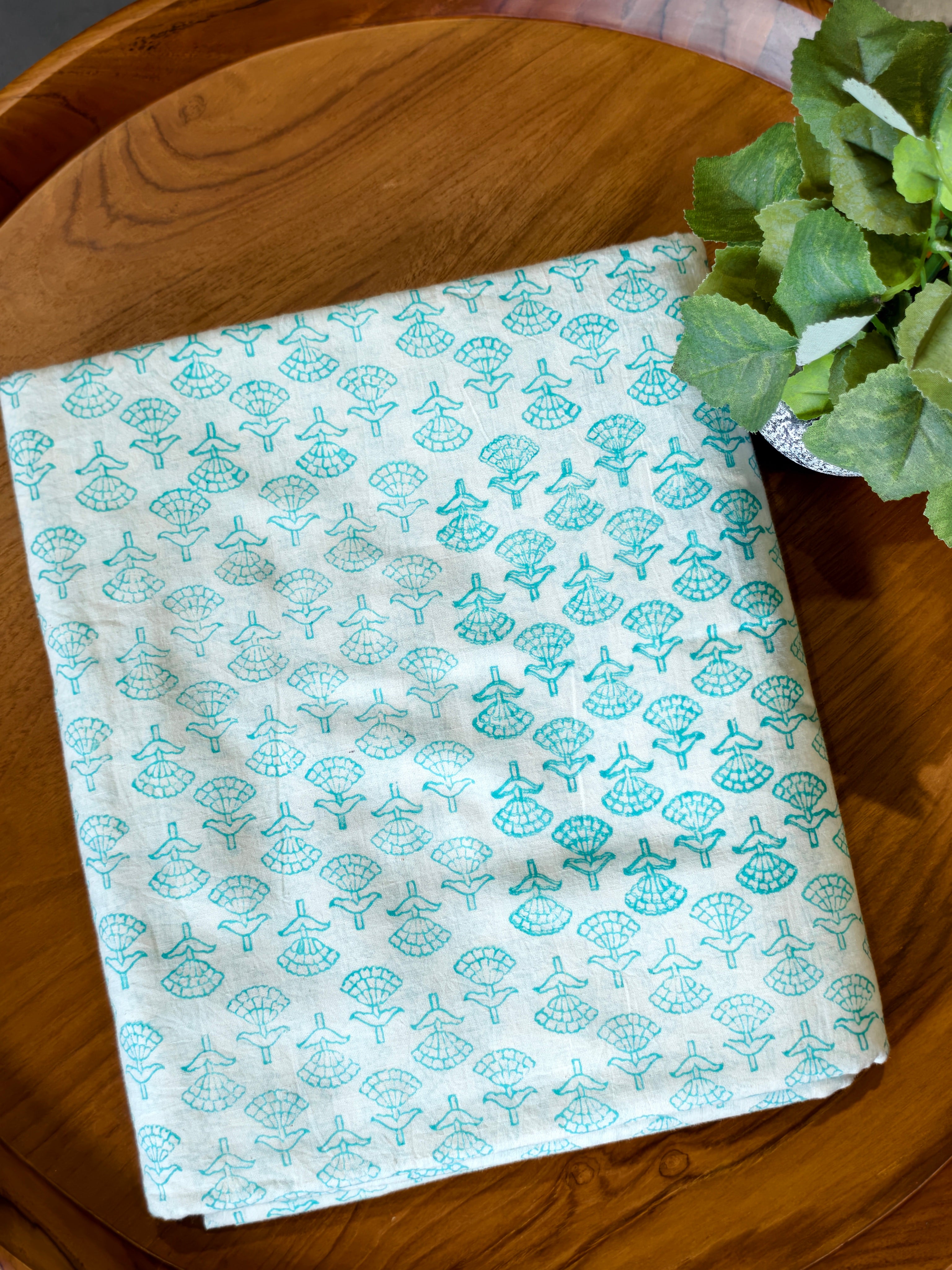Pure Cotton Block Printed Running Fabric - SC 5104