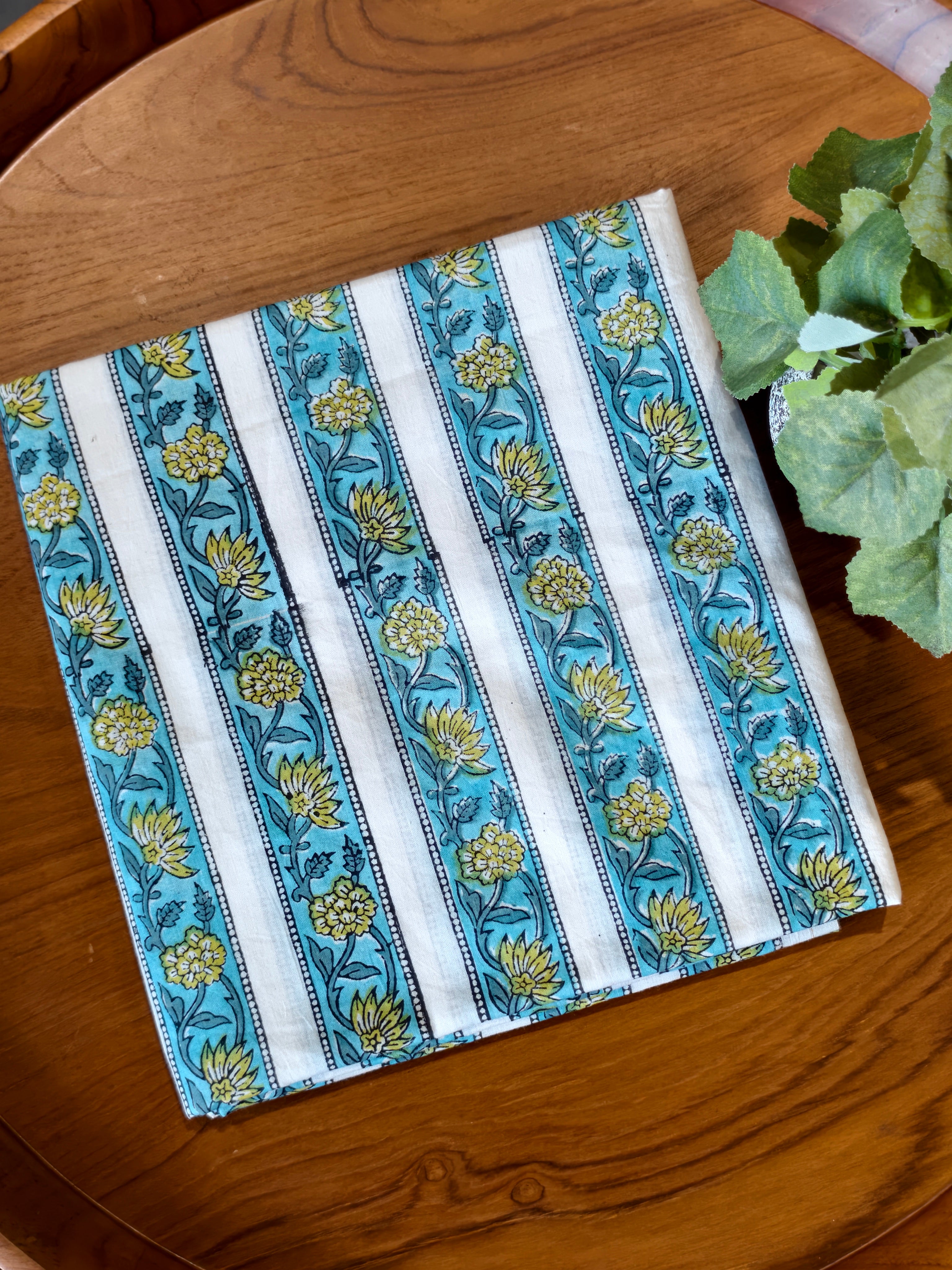Pure Cotton Block Printed Running Fabric - SC 5109