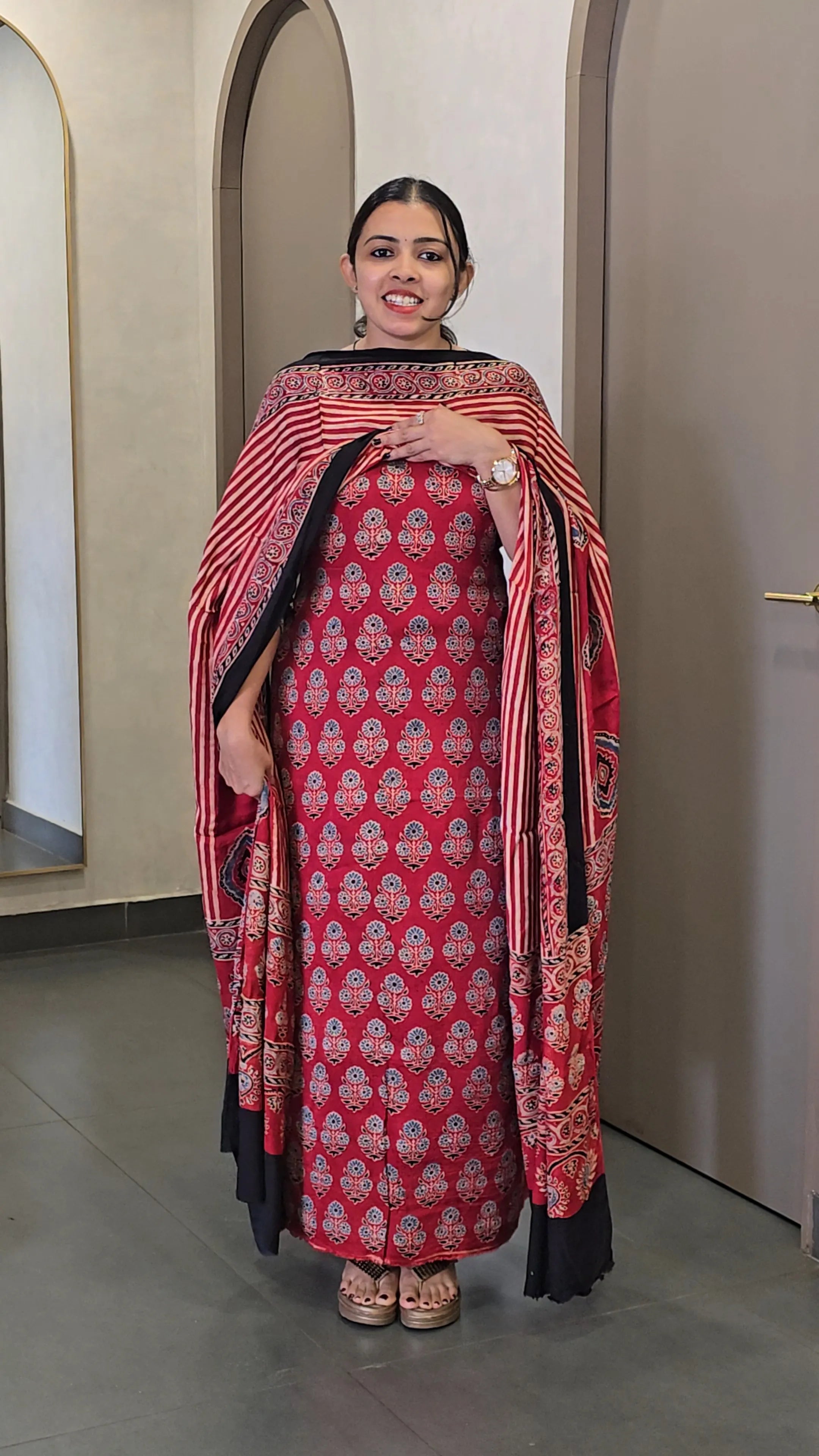 Pure Modal Silk Salwarsuit - SC 10186