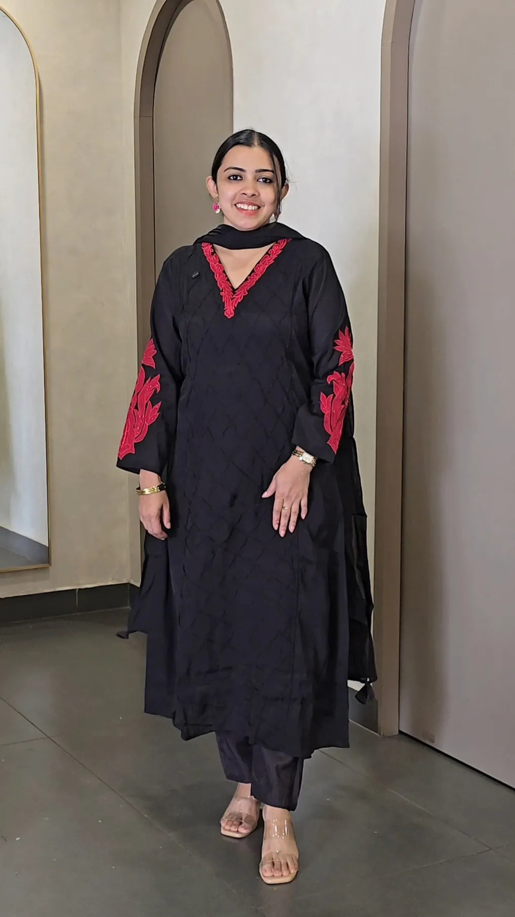 MulChanderi Salwarset - SC 10734