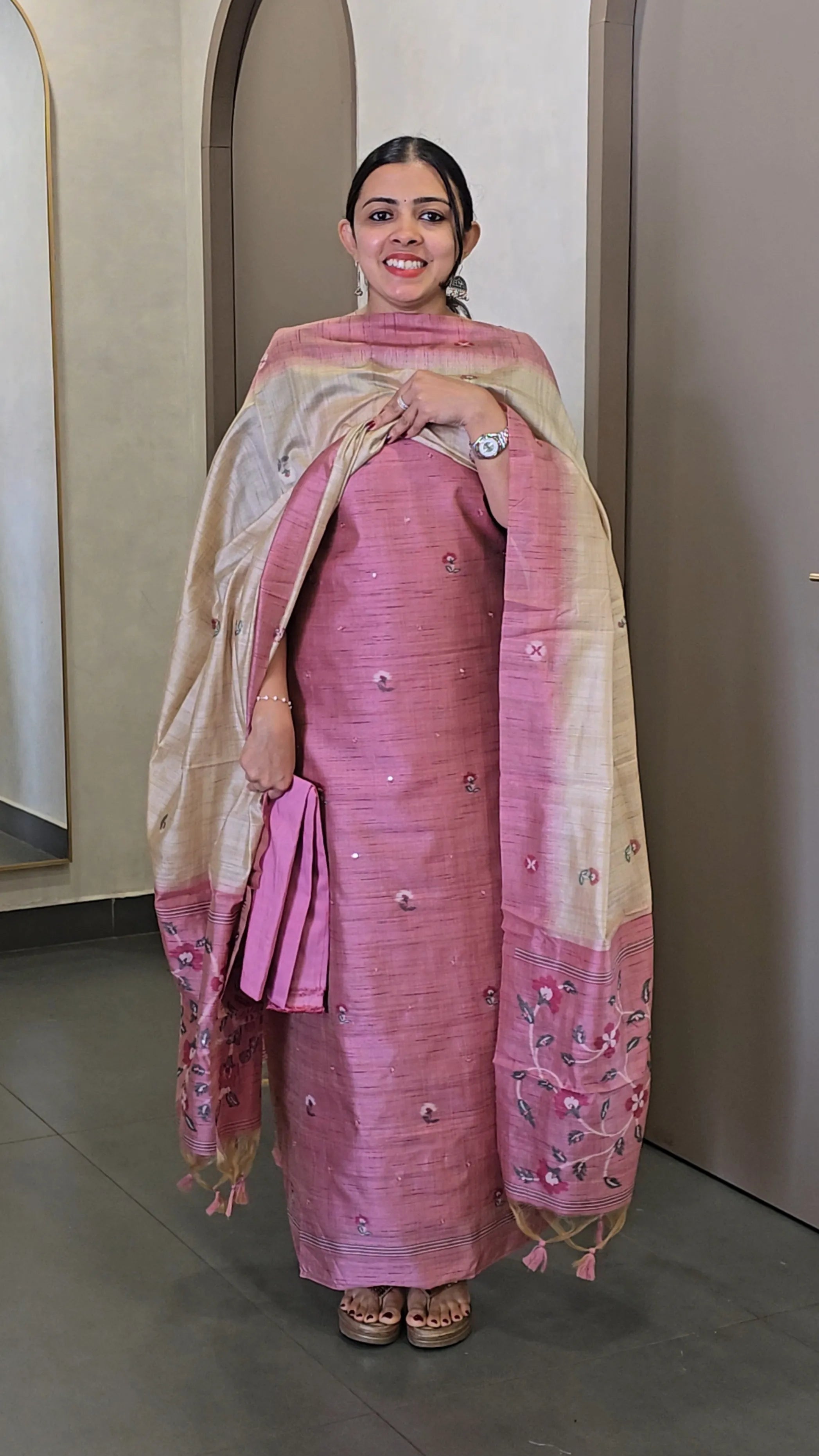 Ghicha Silk Salwarsuit - SC 10718