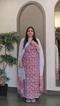Cotton Salwarsuit with Chiffon Dupatta - SC 10992