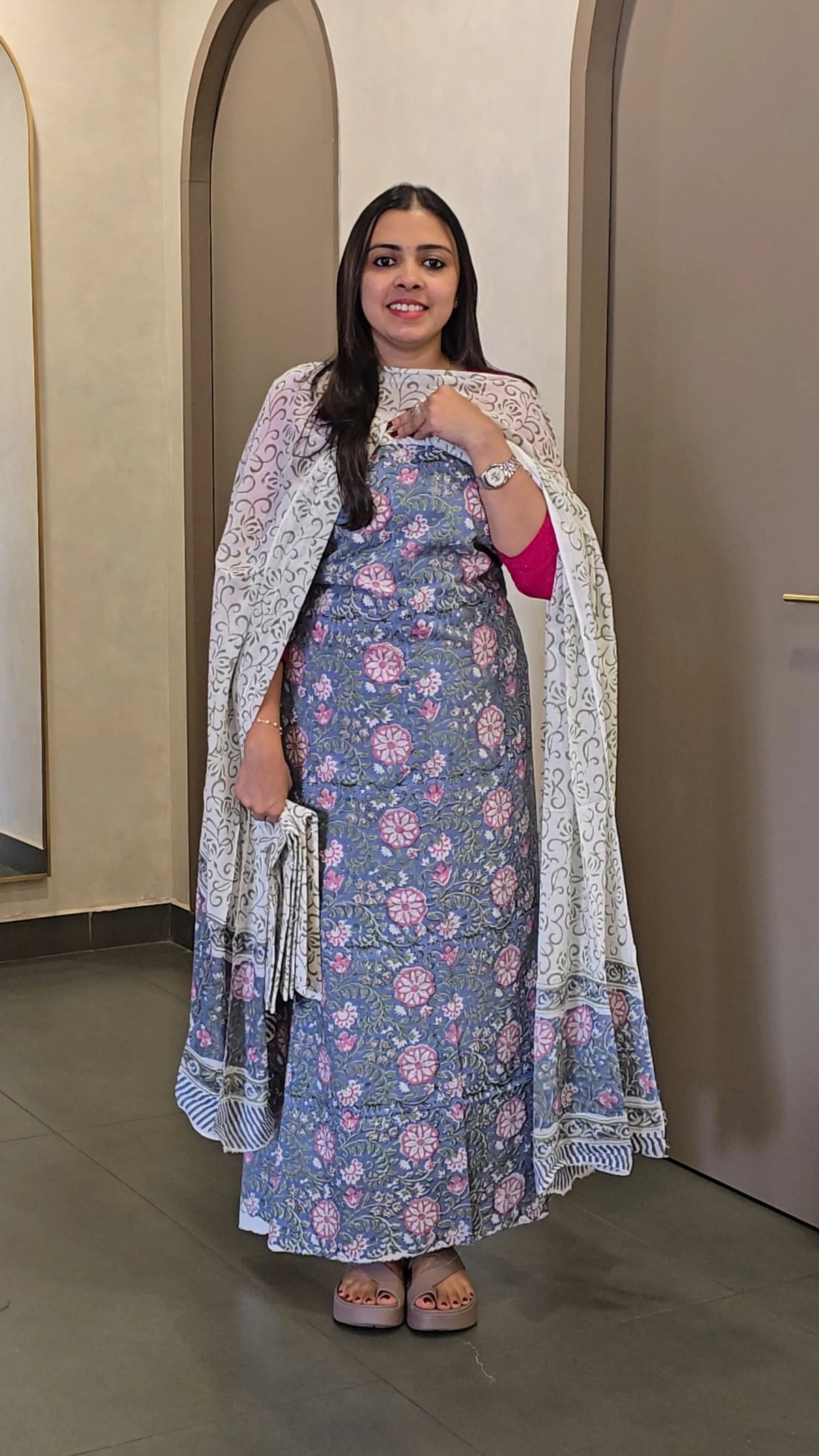 Cotton Salwarsuit - SC 10135