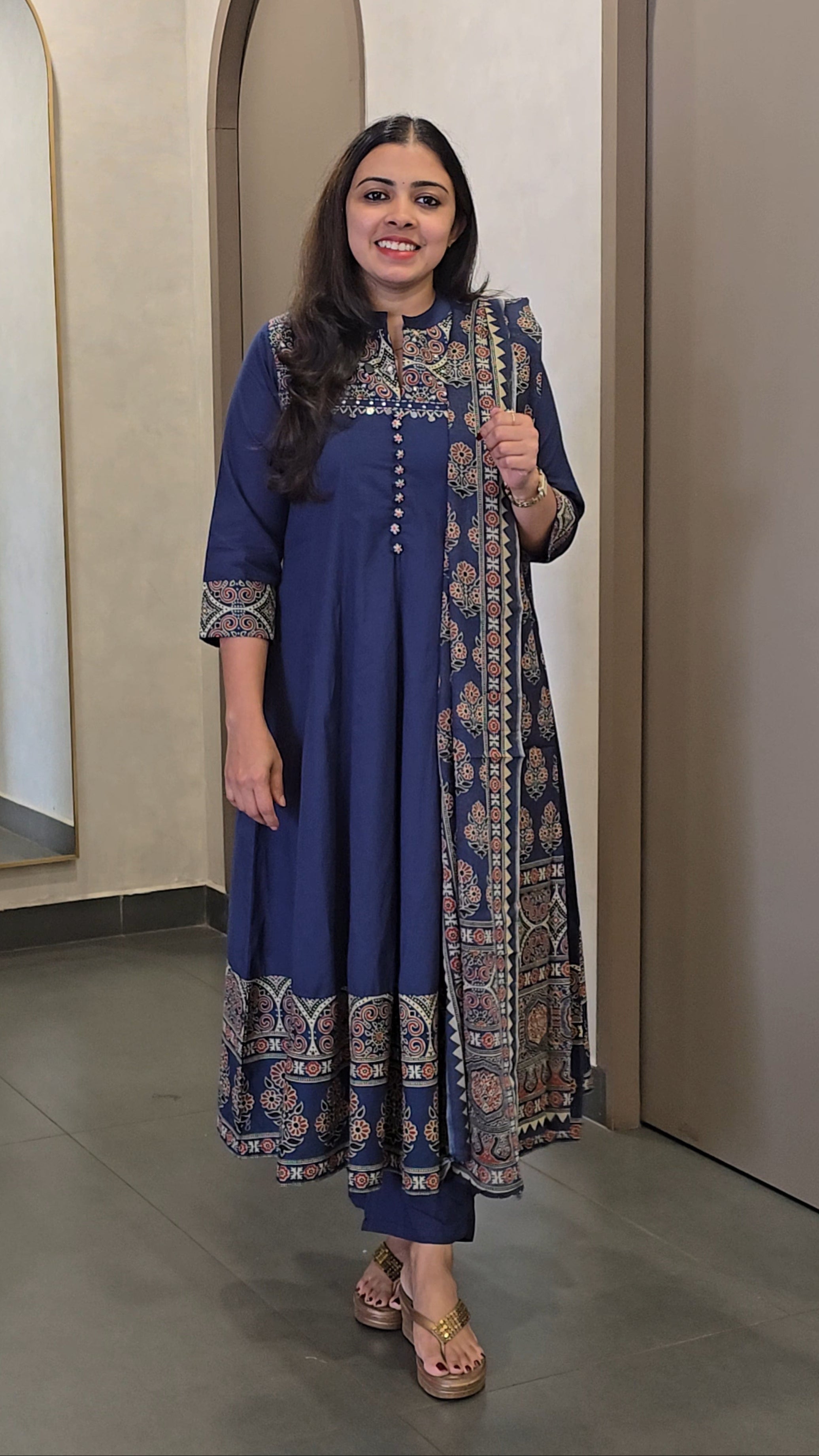 Ready to wear Cotton Salwarset -SC 10166