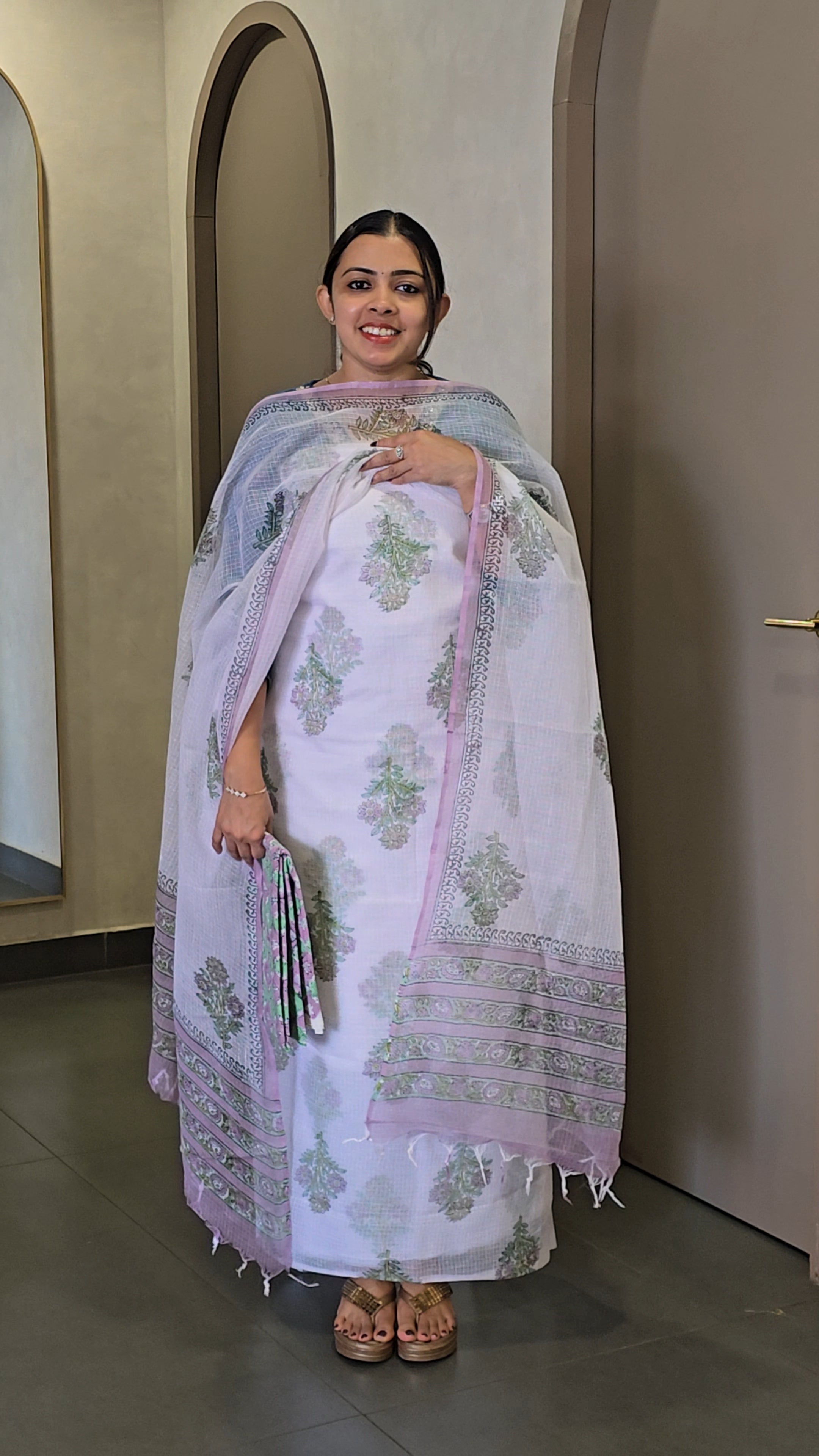 Kota Doria Salwarsuit - SC 10325