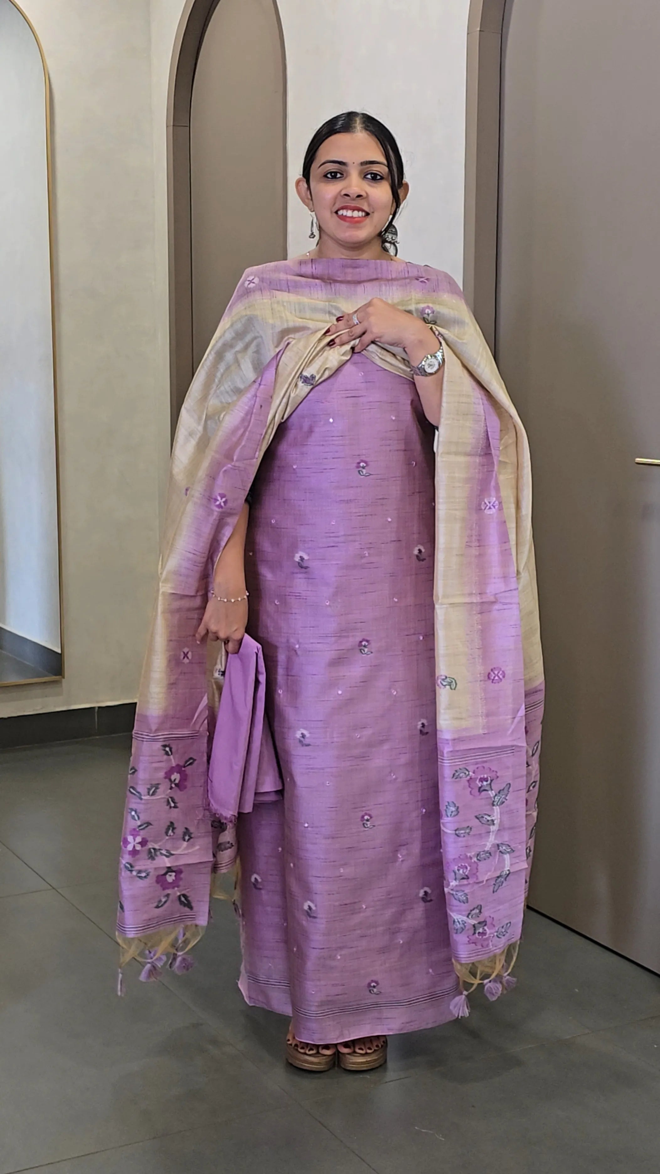 Ghicha Silk Salwarsuit - SC 10718