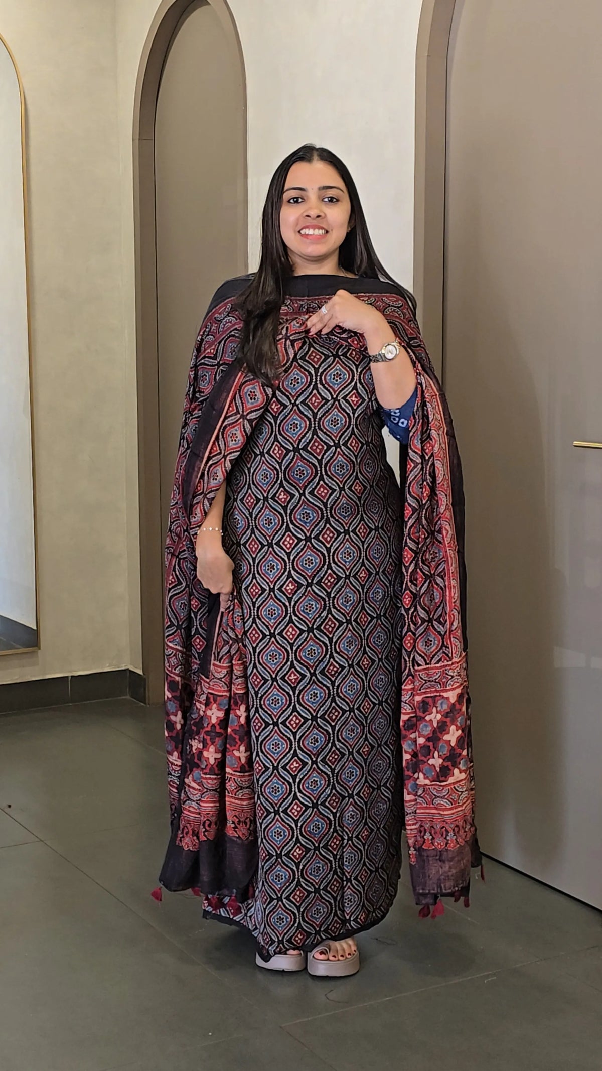 Pure Modalsilk Salwarsuit - SC 10186