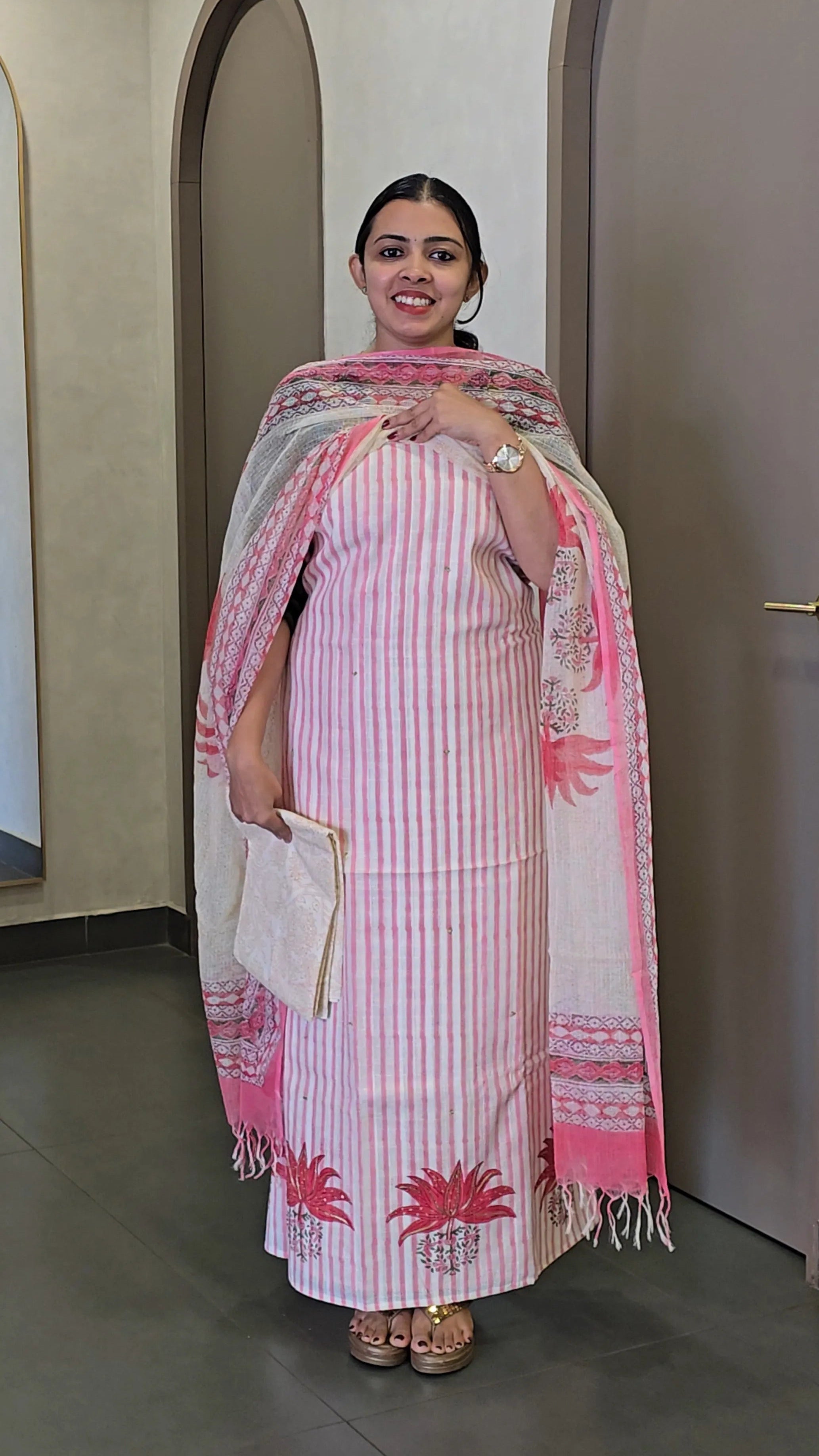 Pure Cotton Salwarsuit - SC 10173