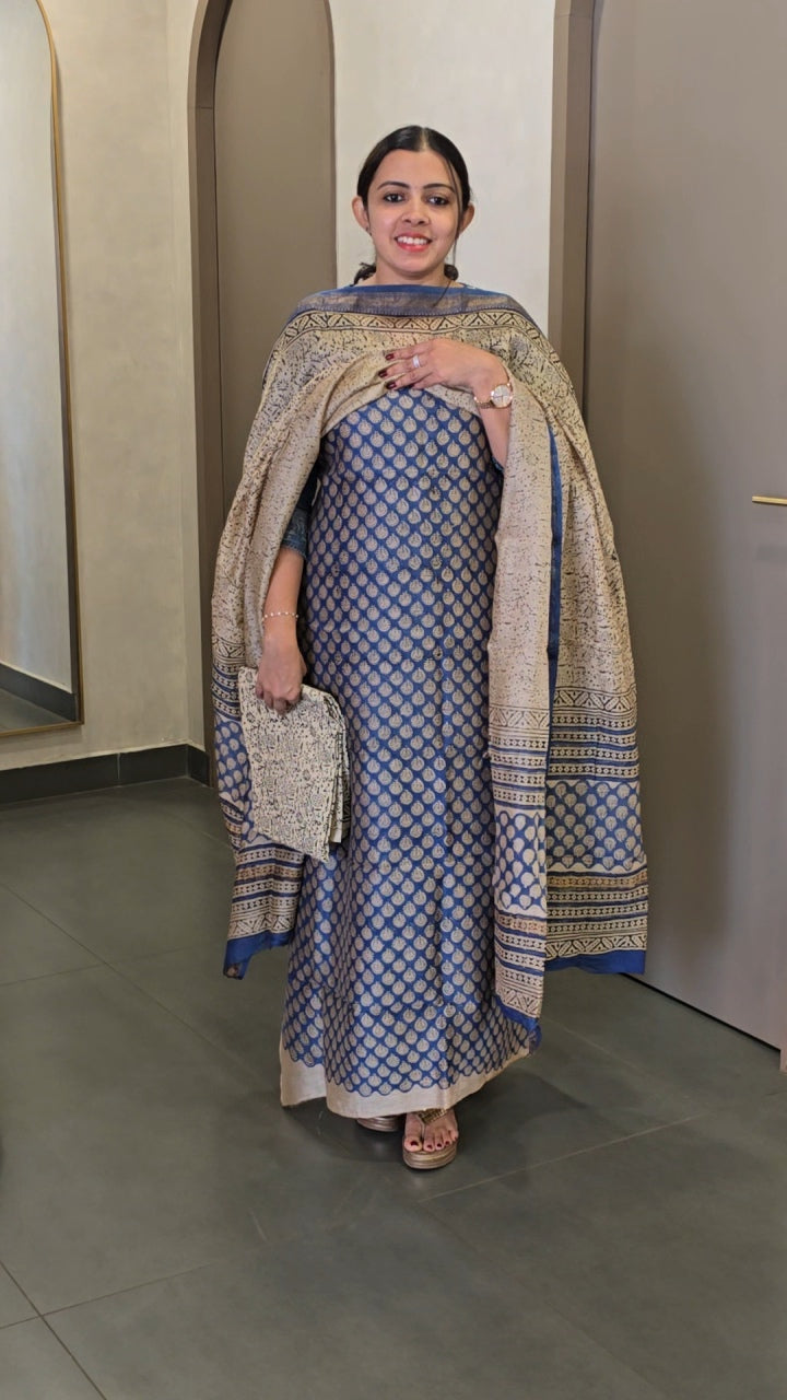 Maheshwari Silk Salwarsuit
