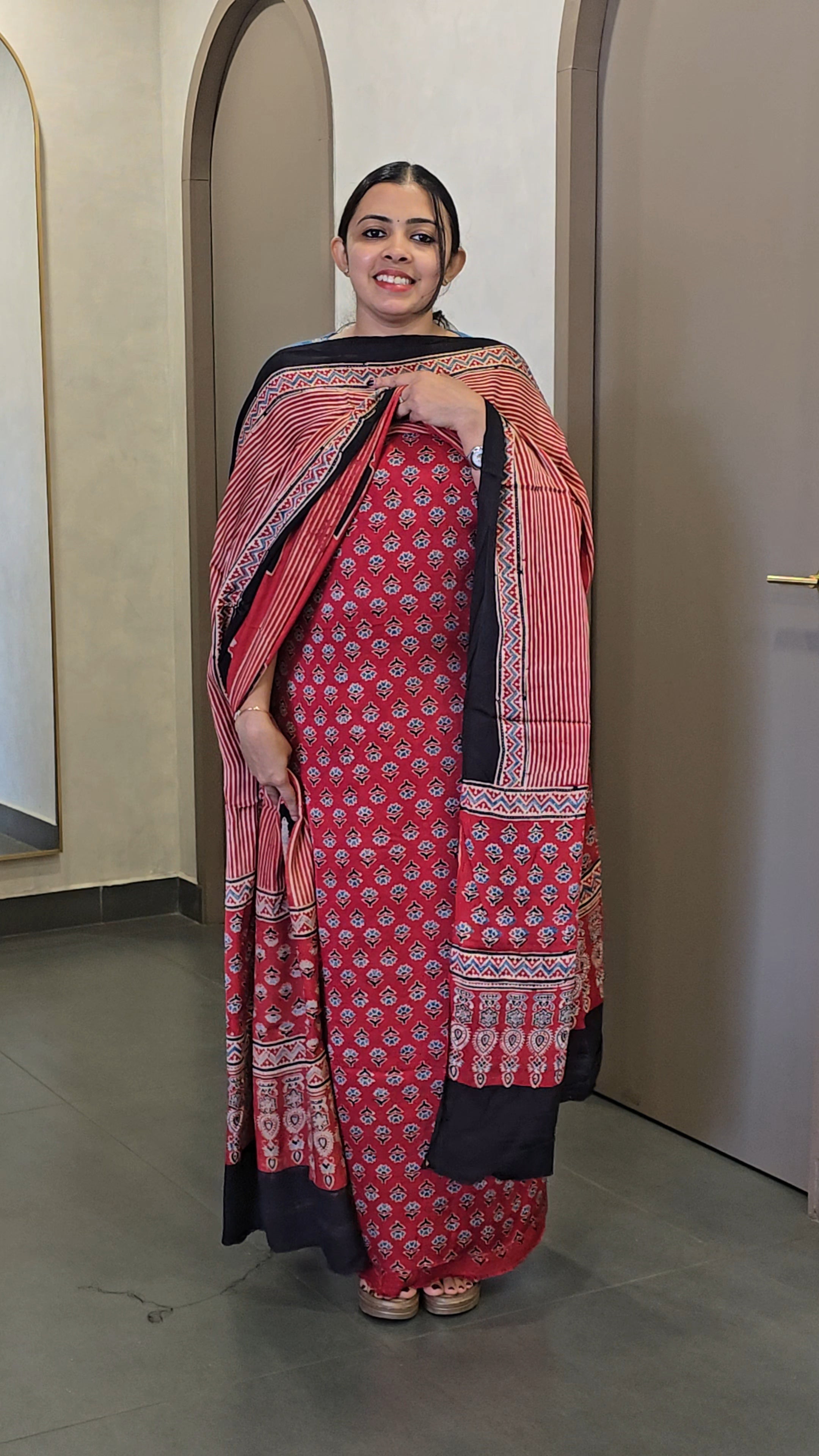 Pure Modal Silk  Salwarsuit - SC 10186