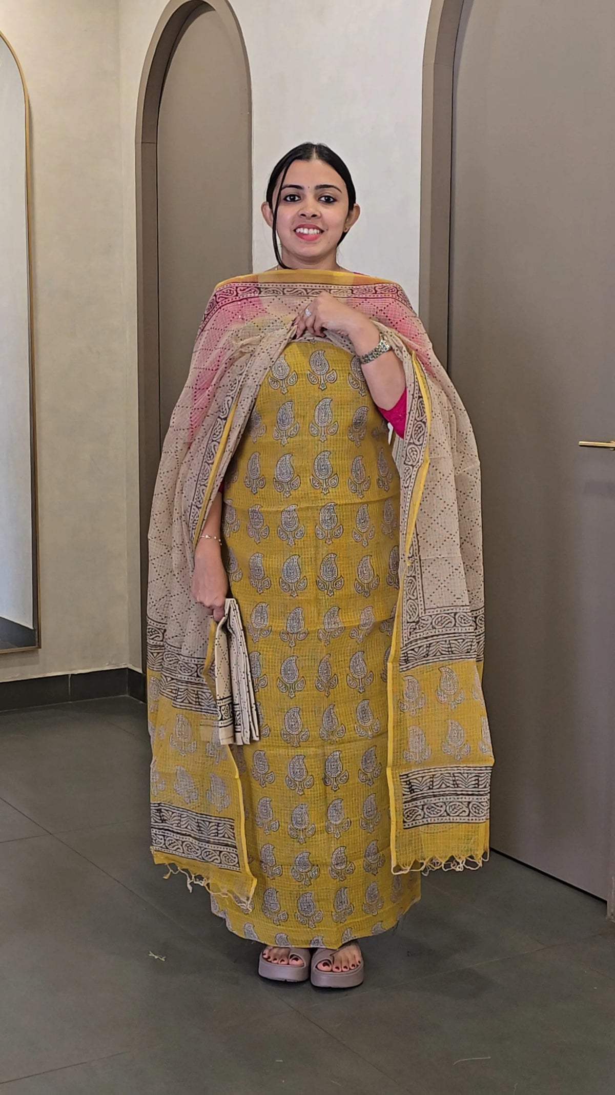 Kota Doria Salwarsuit - SC 10325