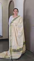Tissue Onam Saree - SC 10456