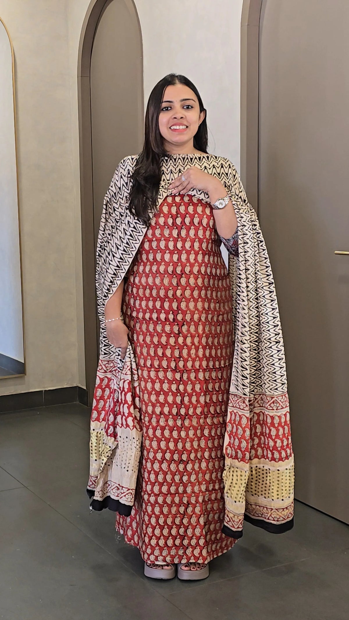 Modalsilk Salwarsuit - SC 10744