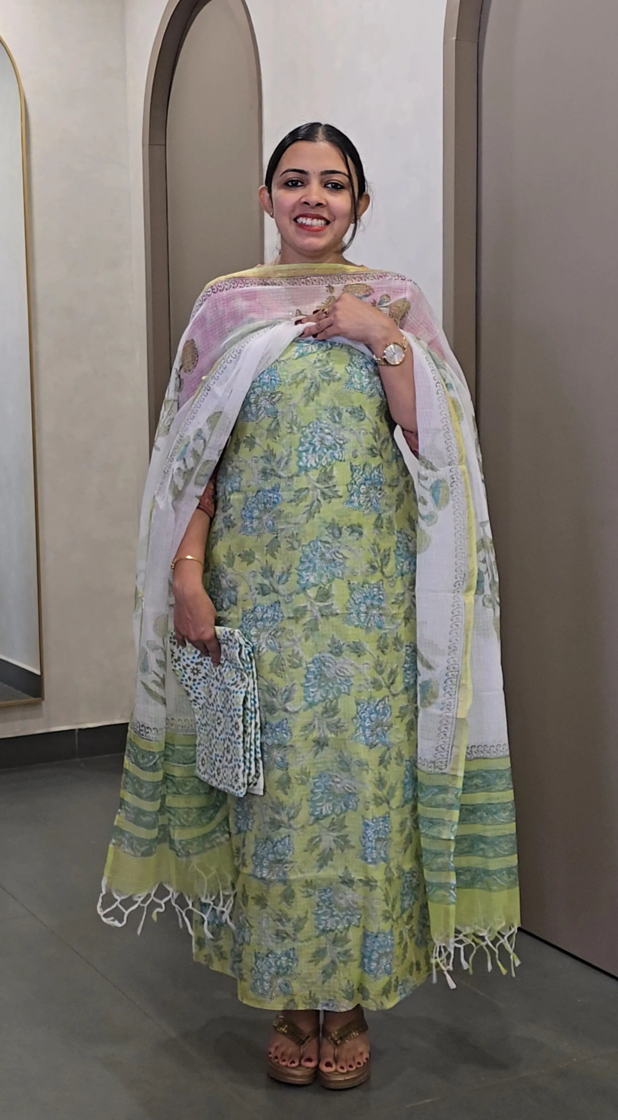 Kota Doria Salwarsuit - SC 10170