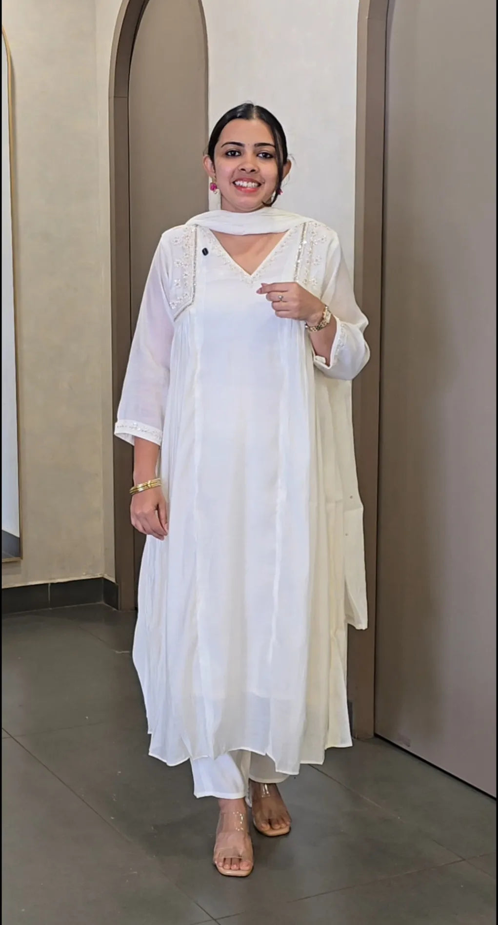 MulChanderi Salwarset - SC 10735