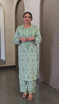Elegant Chikankari Co-ord Set