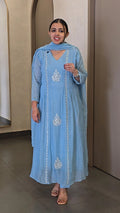 Ready to wear Premium MulChanderi Salwarset - SC 10584