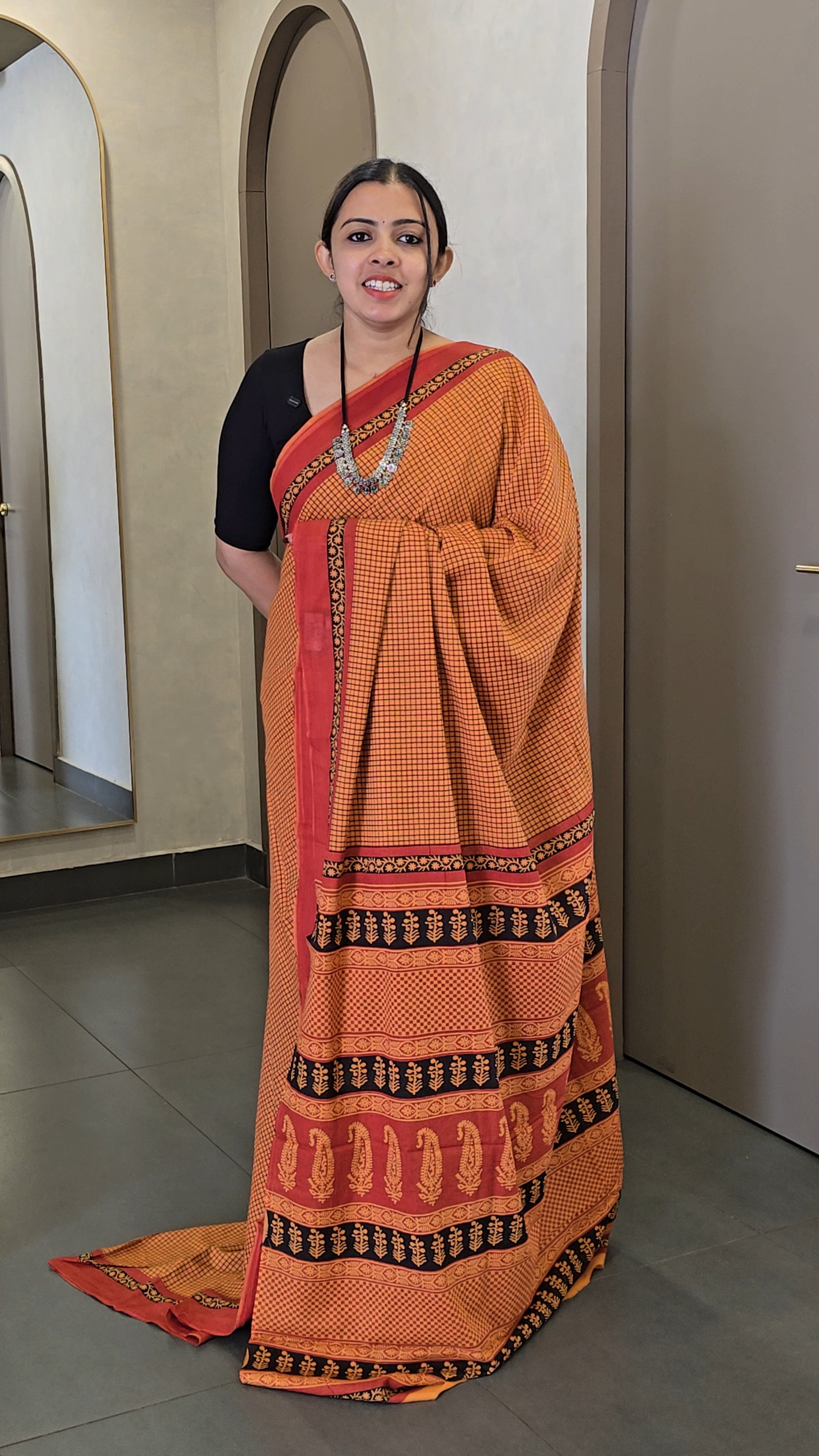 Cotton Saree - PB 10125