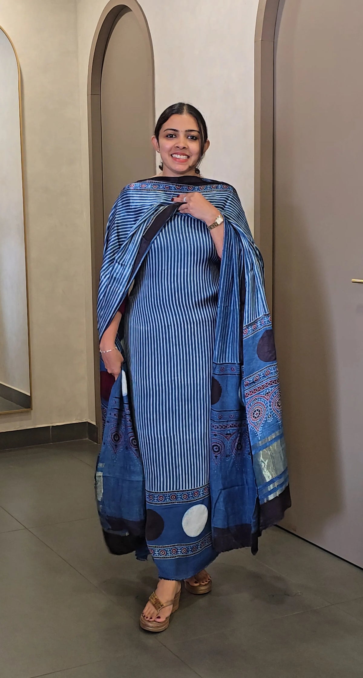 Pure ModalSilk Salwarsuit - SC 10730