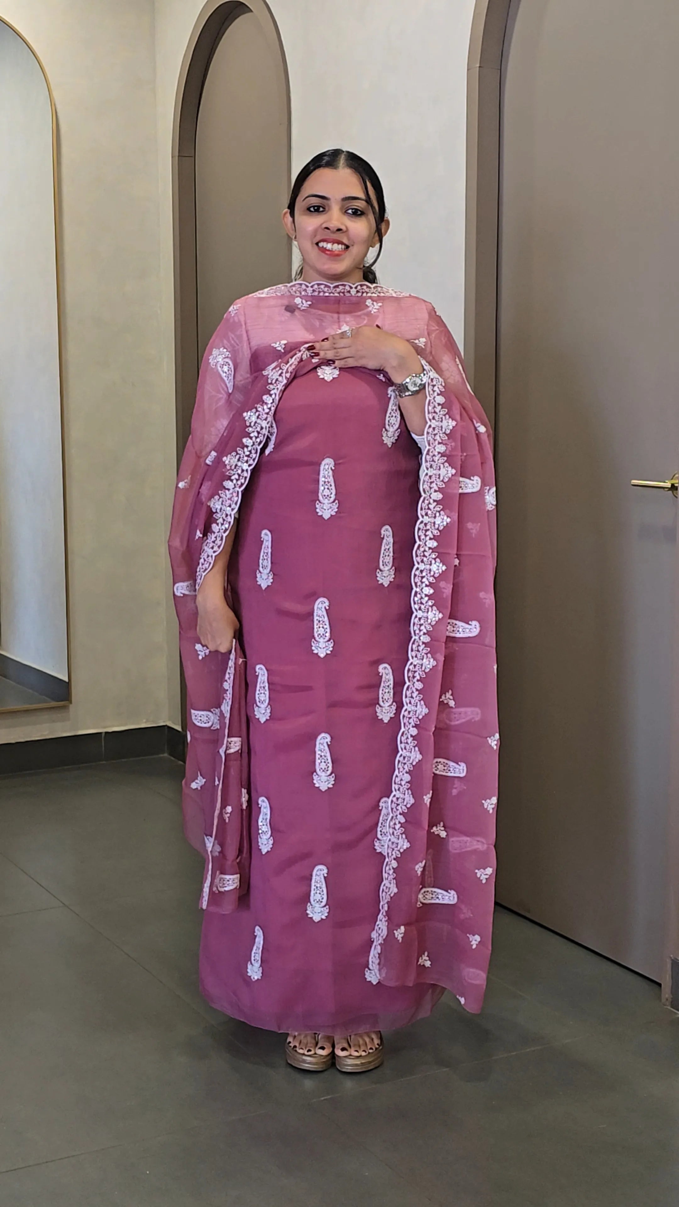 Crushed Salwarsuit - SC 9811