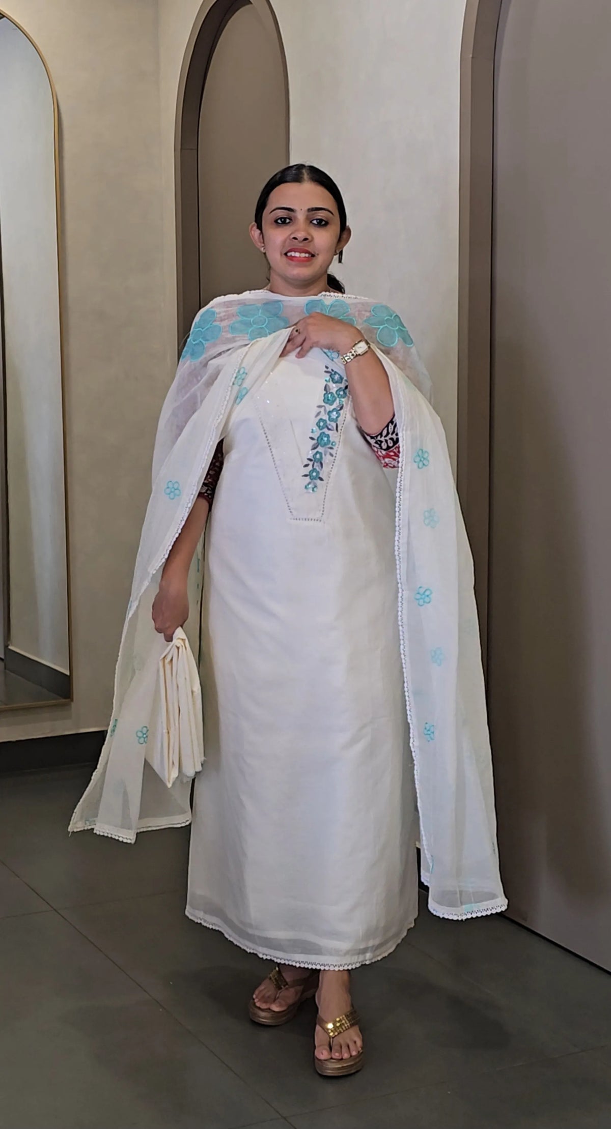 MulChanderi Salwarsuit - SC 10711