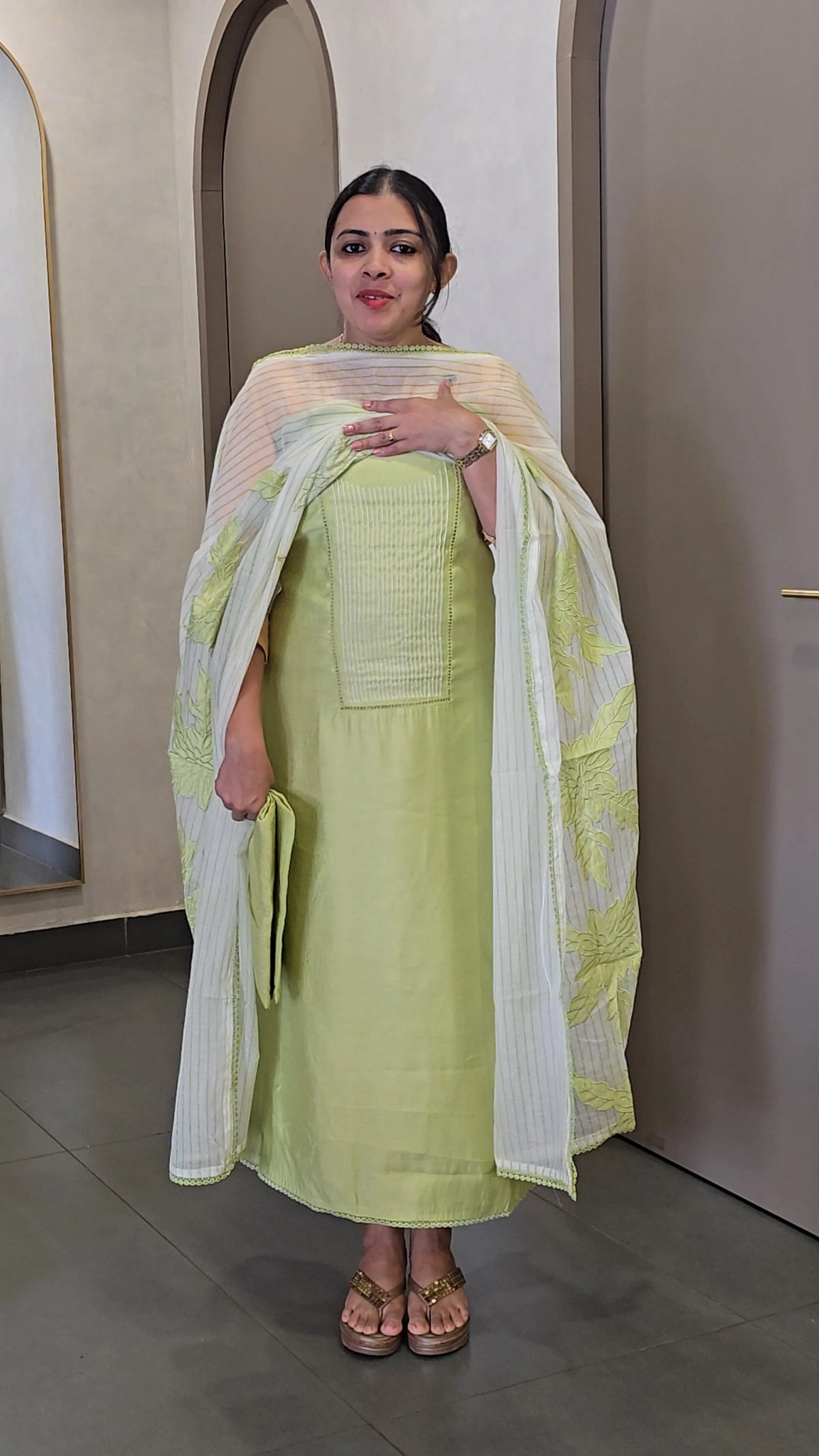 Modal Mulchanderi Salwarsuit - SC 10712