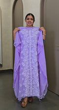 Georgette Chikankari Salwar Suit -SC 10409