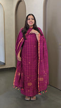 Premium Chanderi Silk Salwarsuit - SC 10838