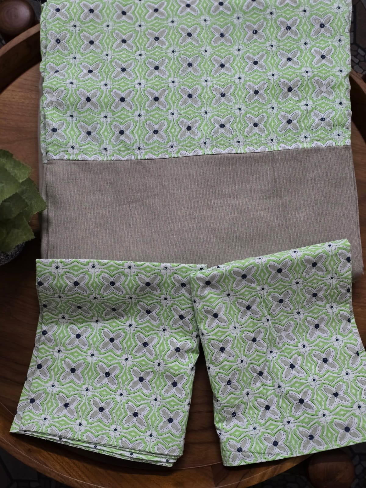 King Size - Handloom Cotton Border Bedsheet