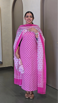 Block Printed Cotton Salwarsuit - SC 10135