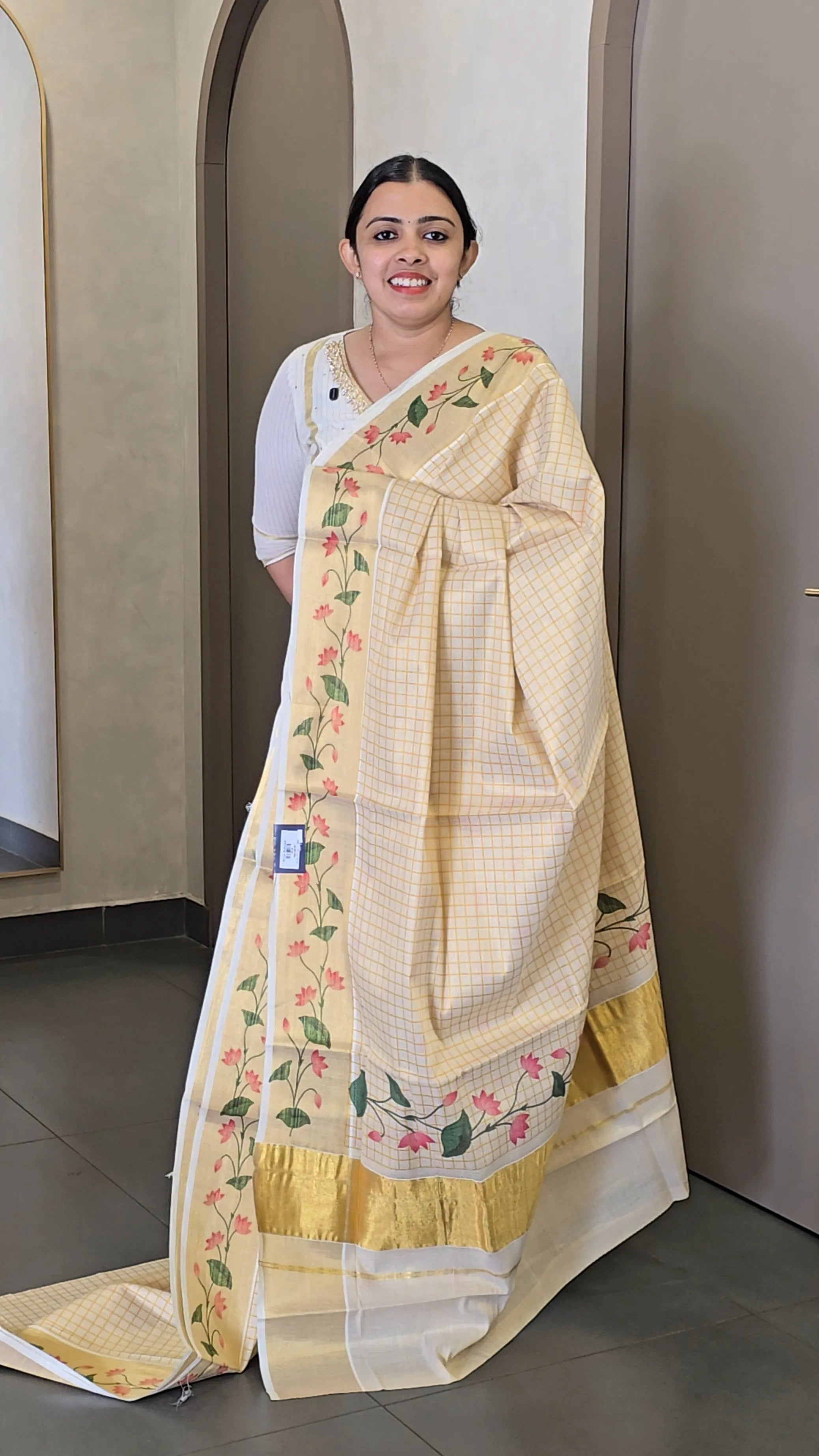 Soft Tissue Onam Saree -SC 10616