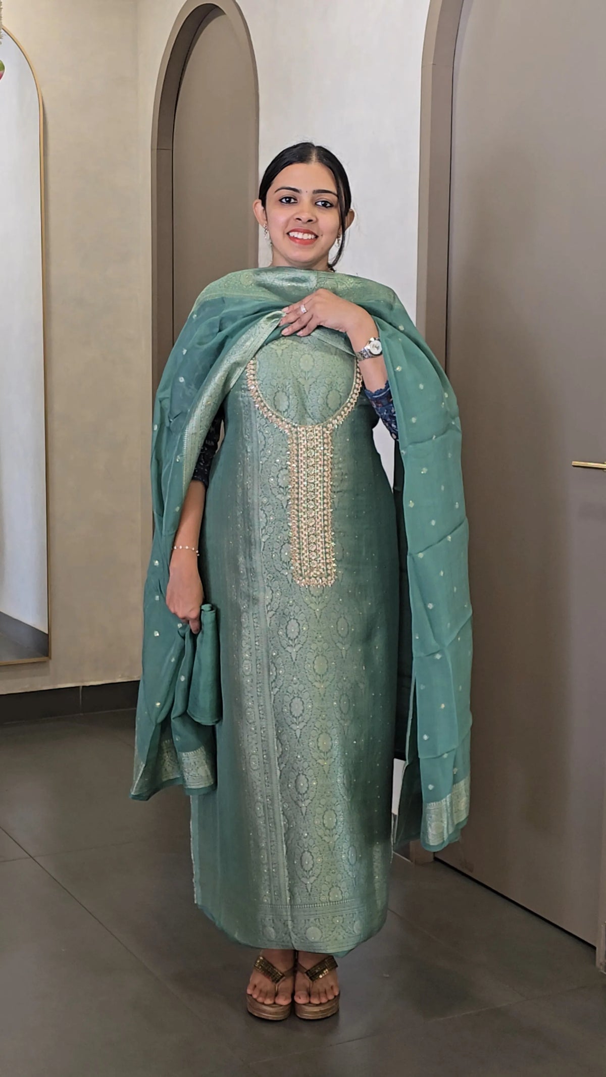 Premium Banarasi Salwarsuit - Offer