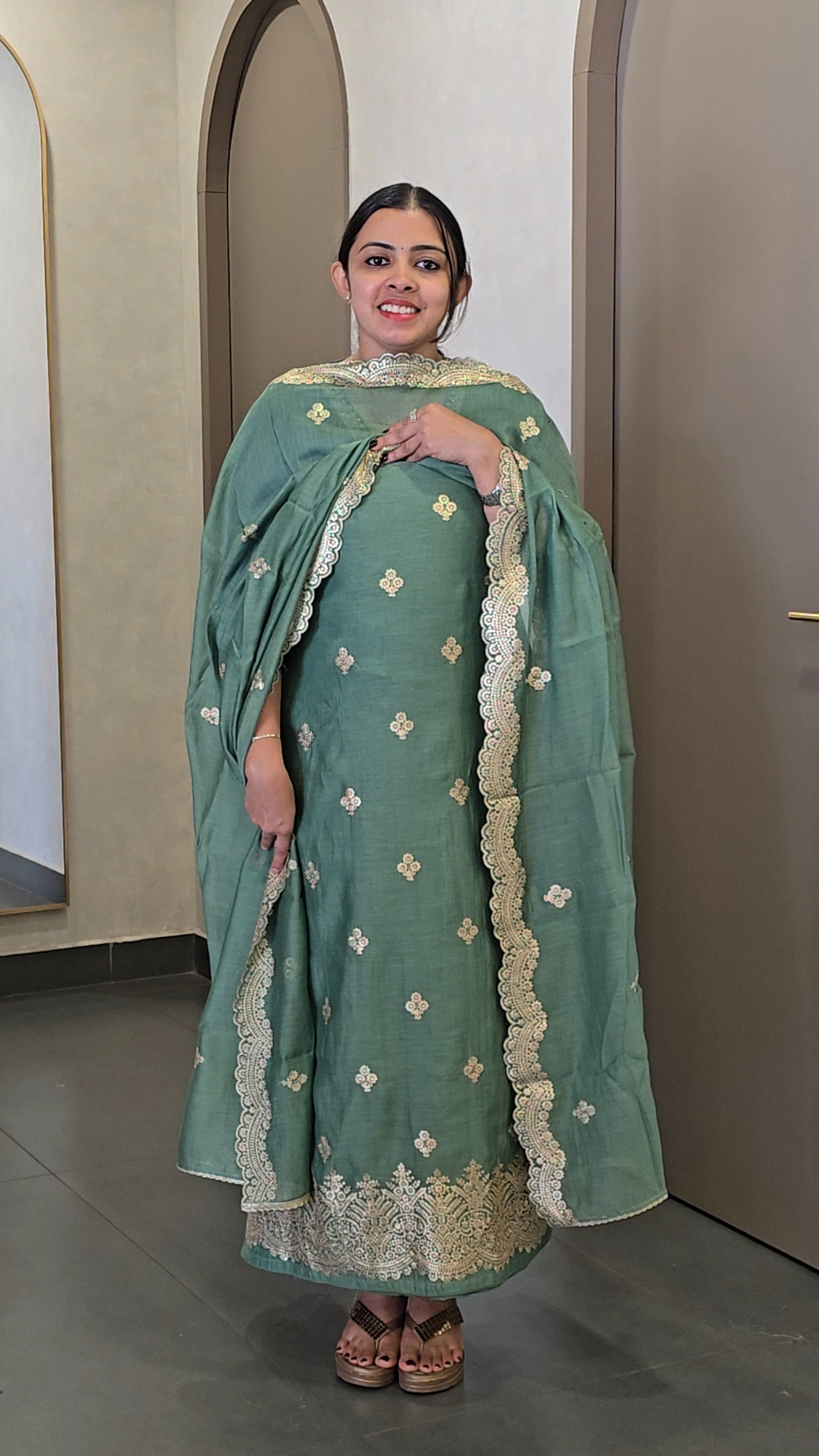 Premium Mulchanderi Salwarsuit - SC 10301