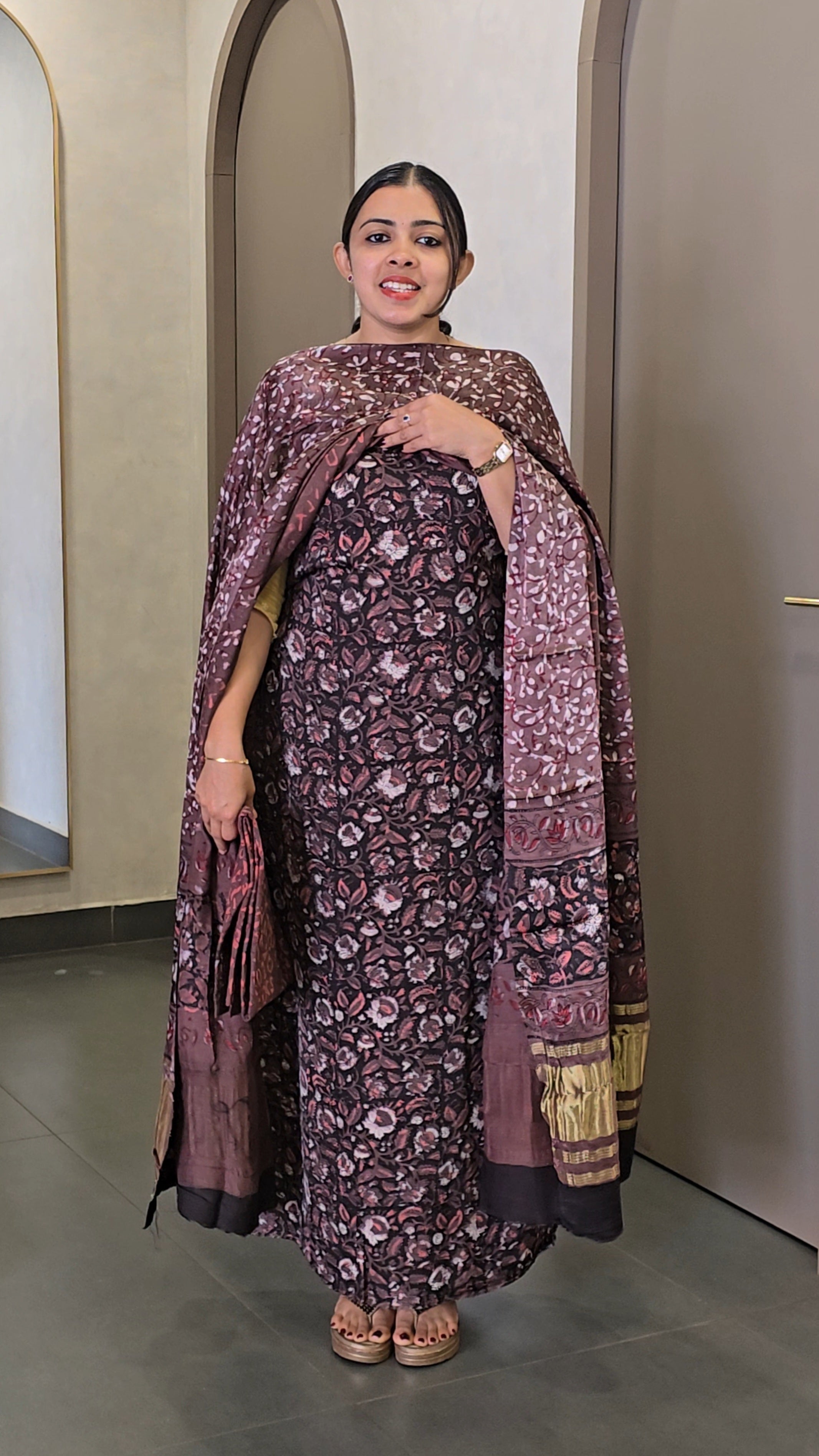 Pure Modalsilk Salwarsuit- SC 10138