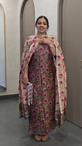 Chanderi Silk Salwarsuit - SC 9455