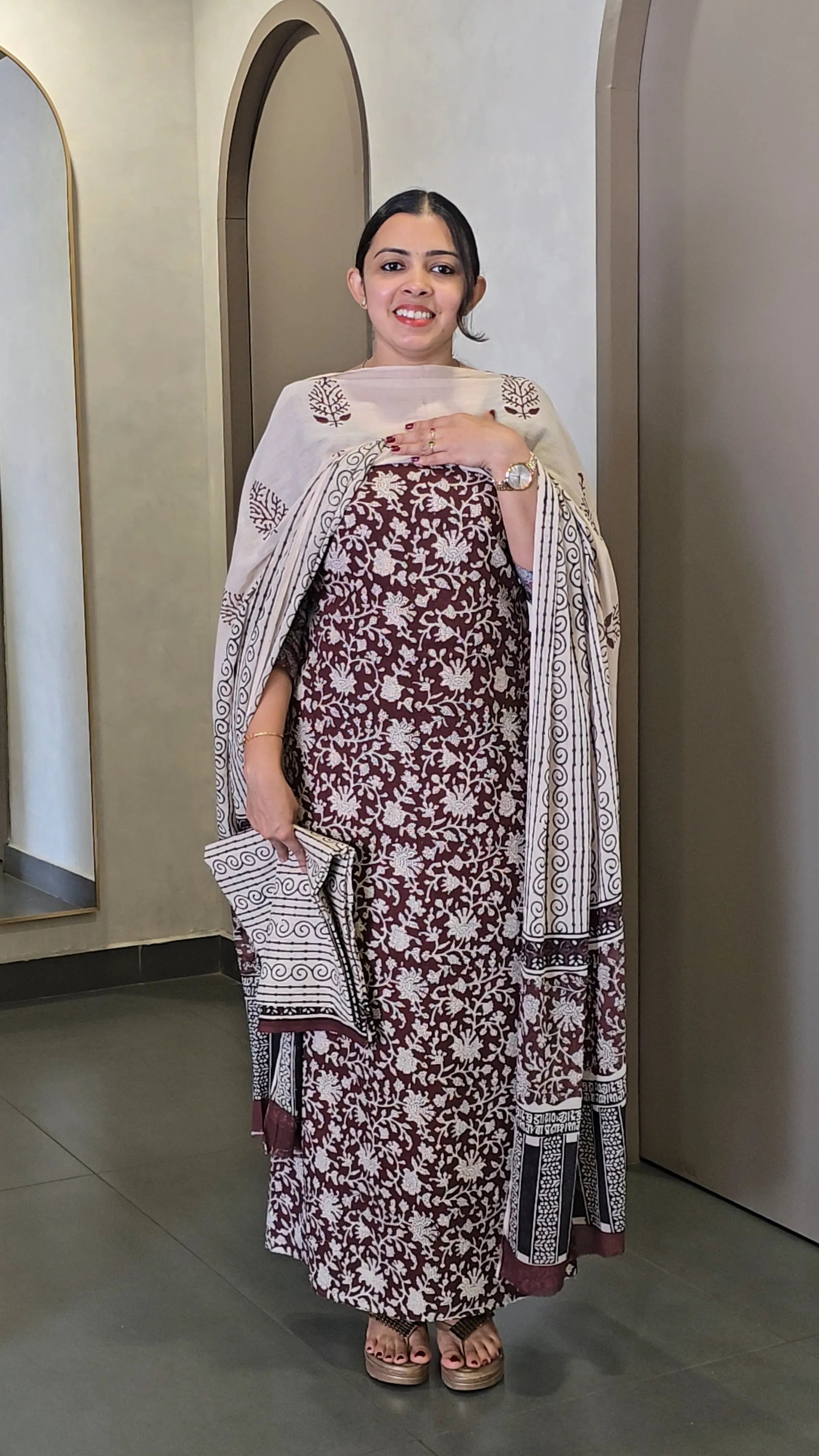 Cotton Salwarsuit - SC 10135