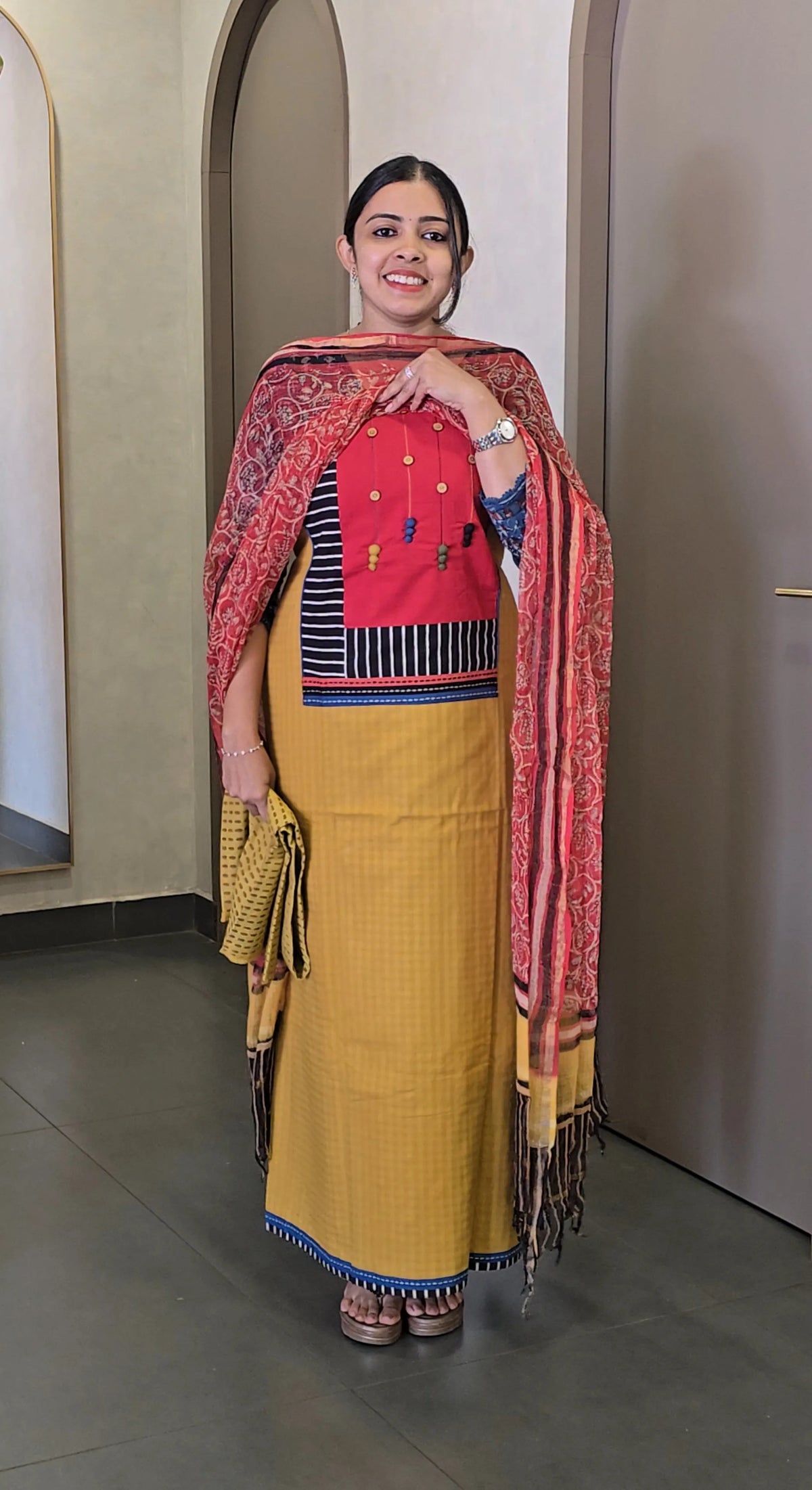 Pure Cotton Salwarsuit - Offer