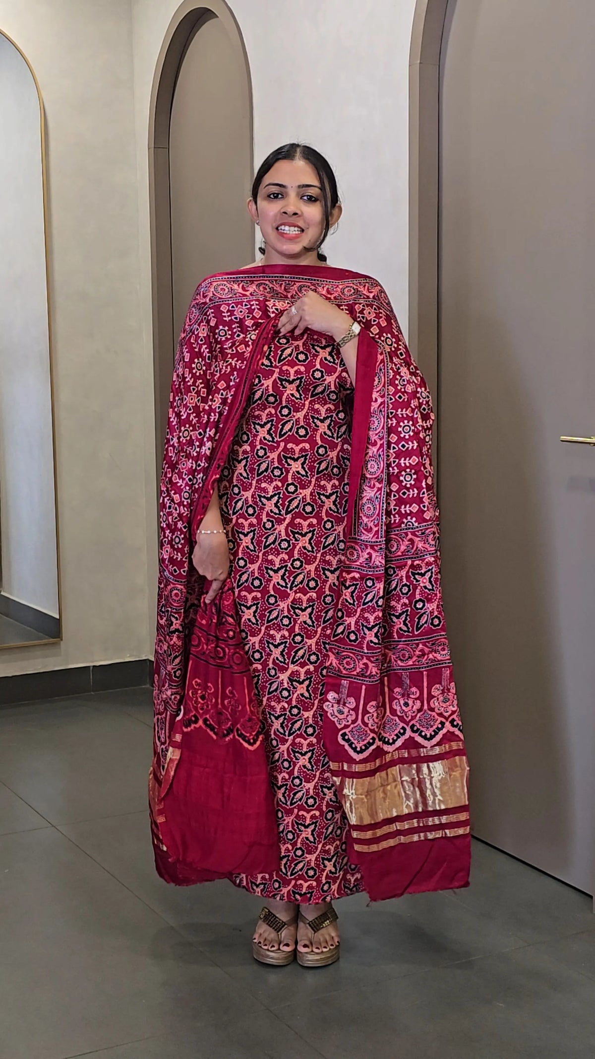 Pure ModalSilk Salwarsuit - SC 10730