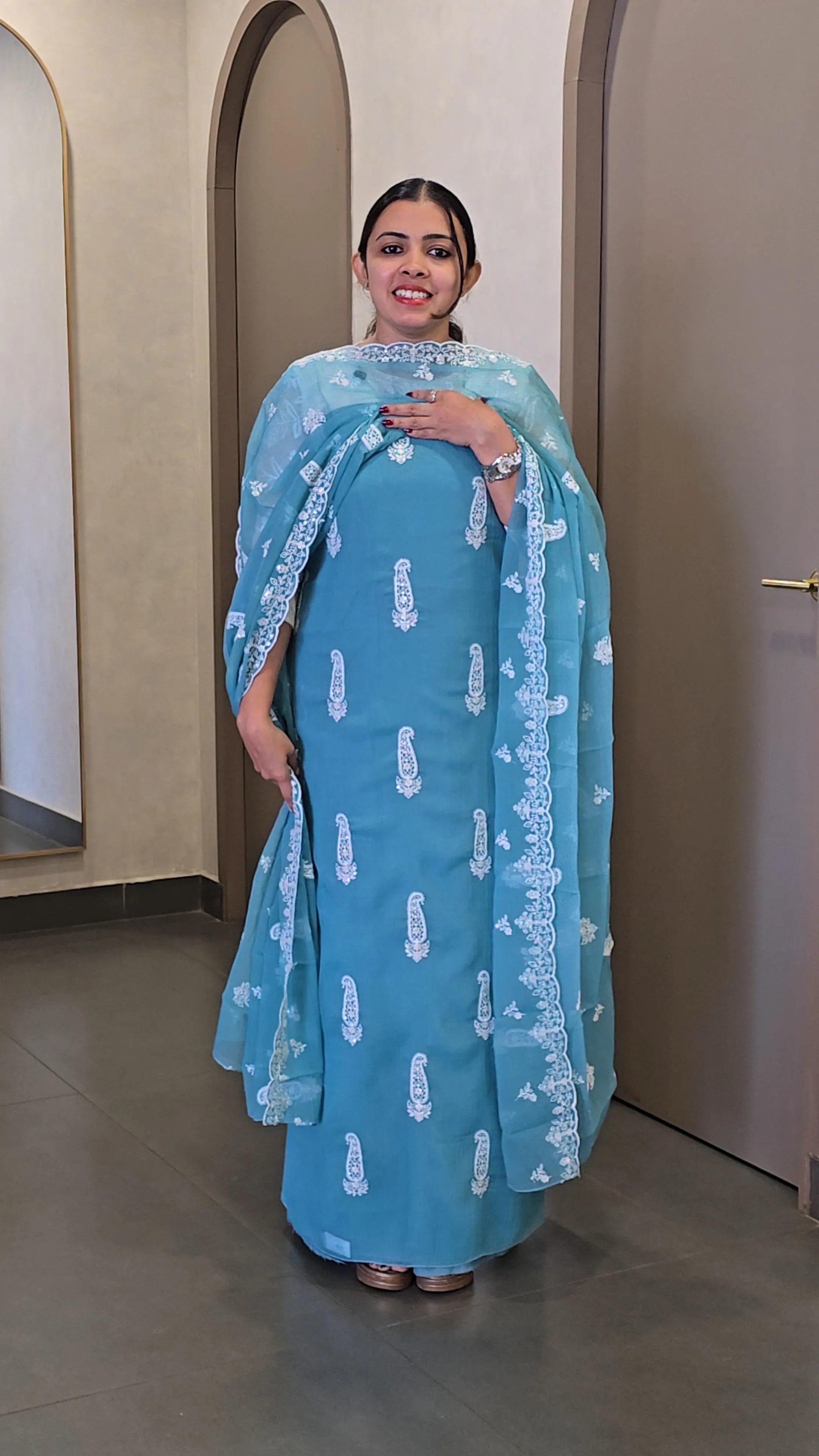 Crushed Salwarsuit - SC 9811