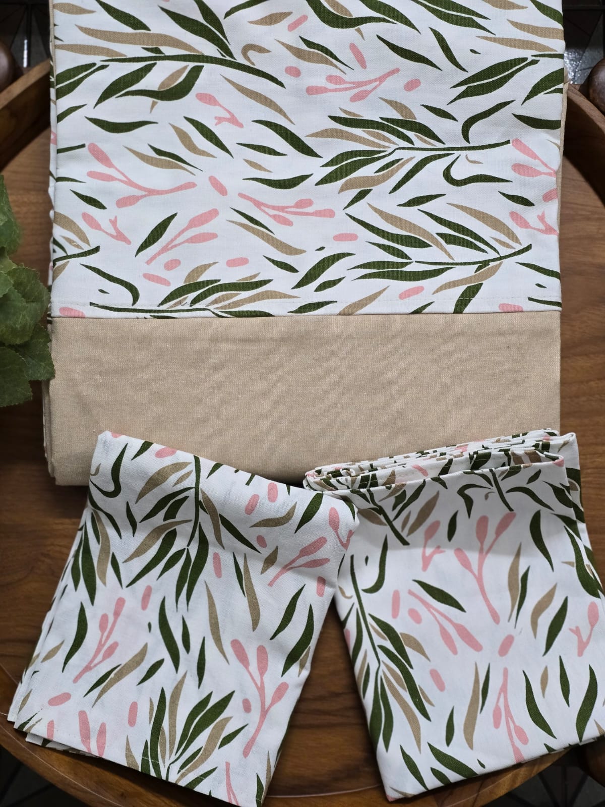 King Size - Handloom Cotton Border Bedsheet