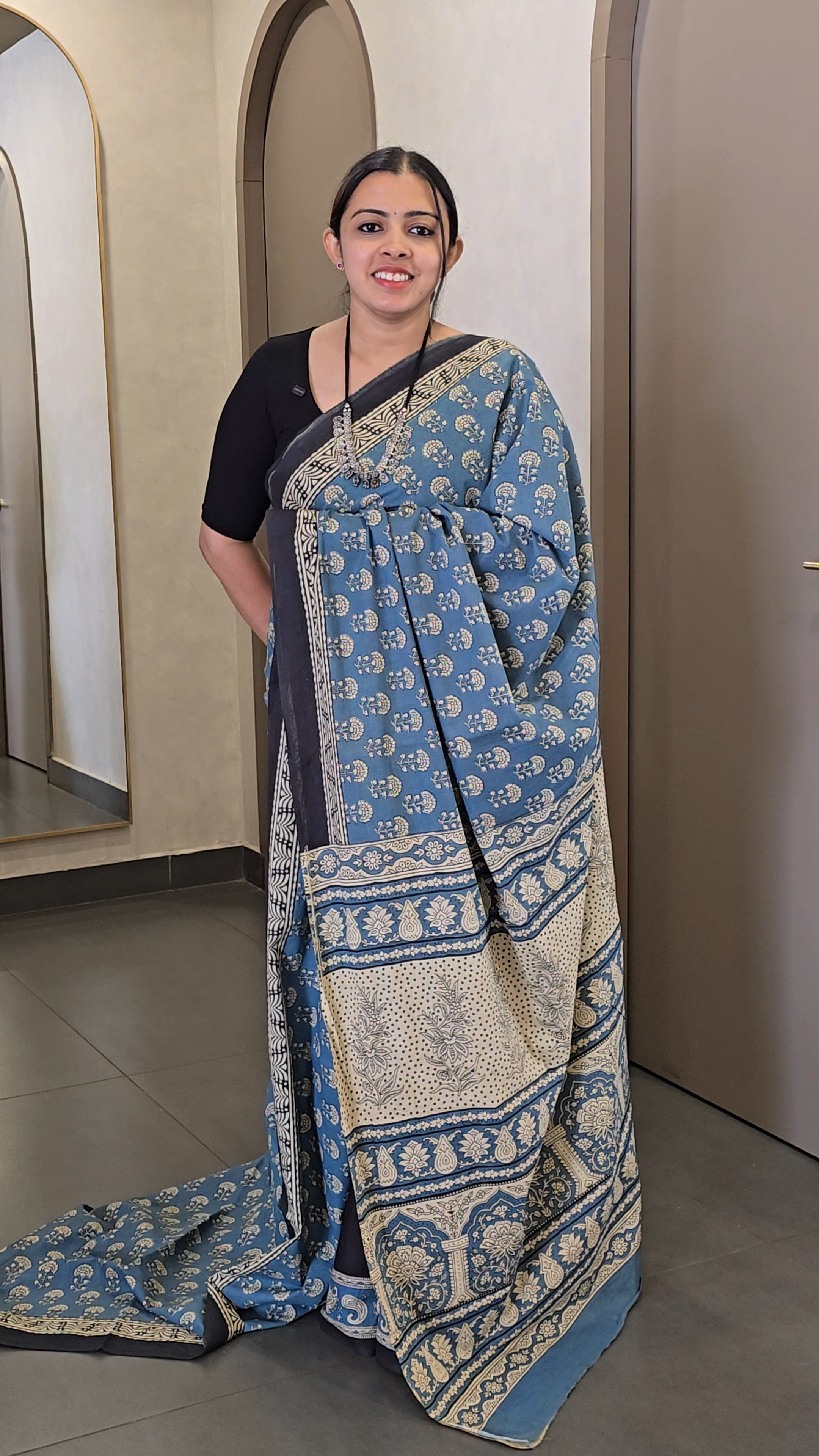 Cotton Saree - PB 10125