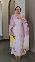 Handpicked Pure Linen Salwarsuit - SC 10245