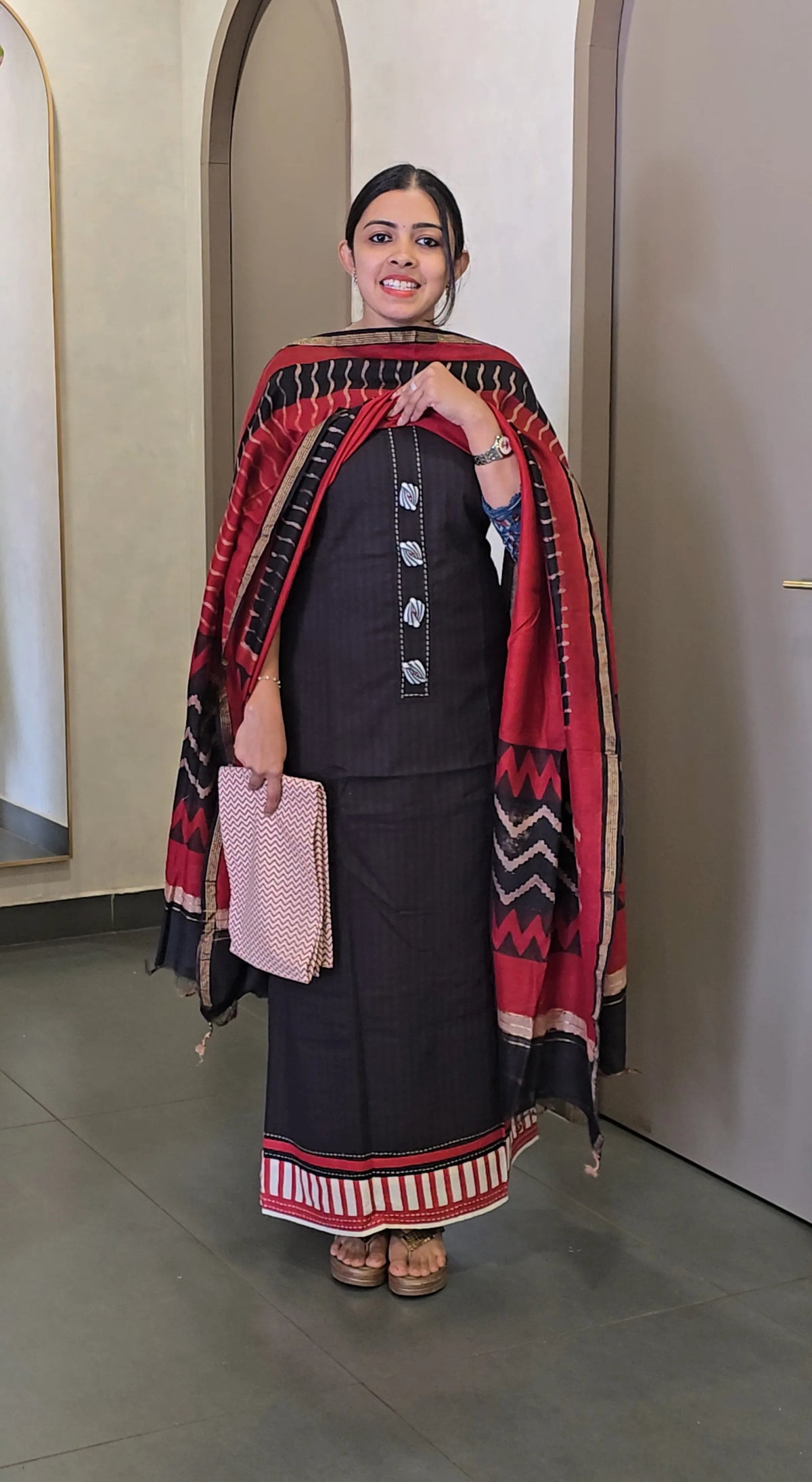 Pure Cotton Salwarsuit - Offer