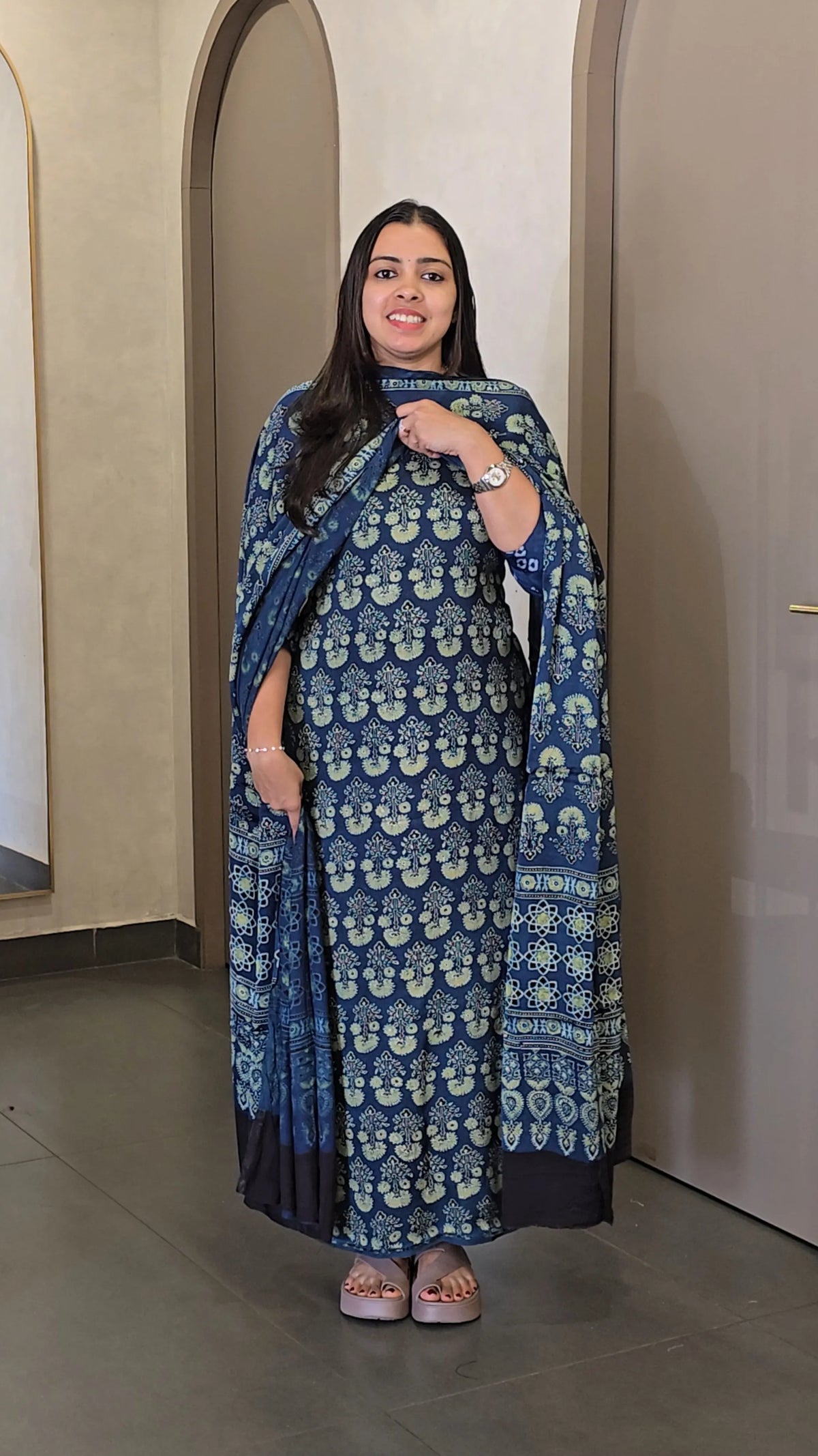 Pure Modalsilk Salwarsuit - SC 10186