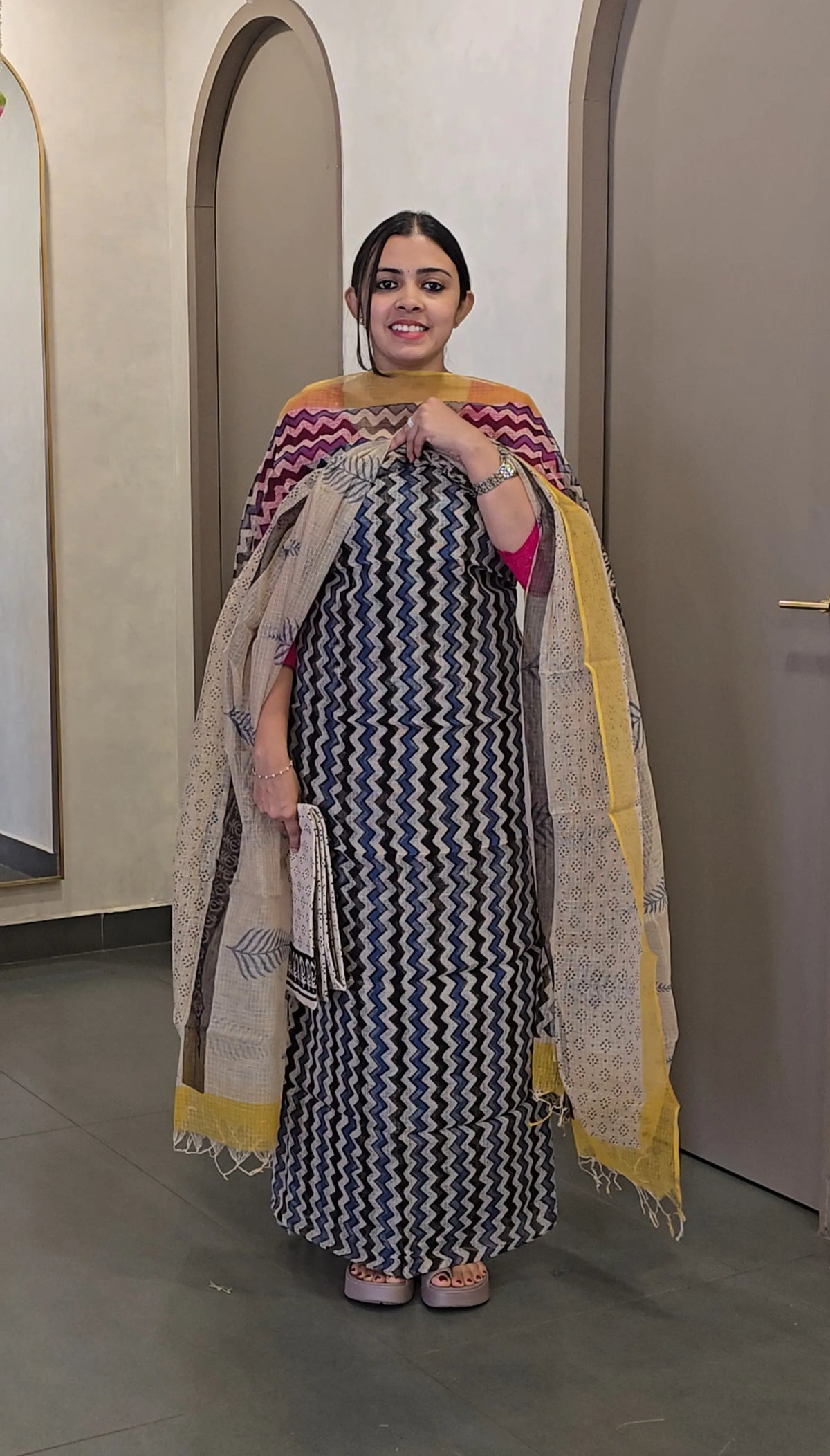 Kota Doria Salwarsuit - SC 10325
