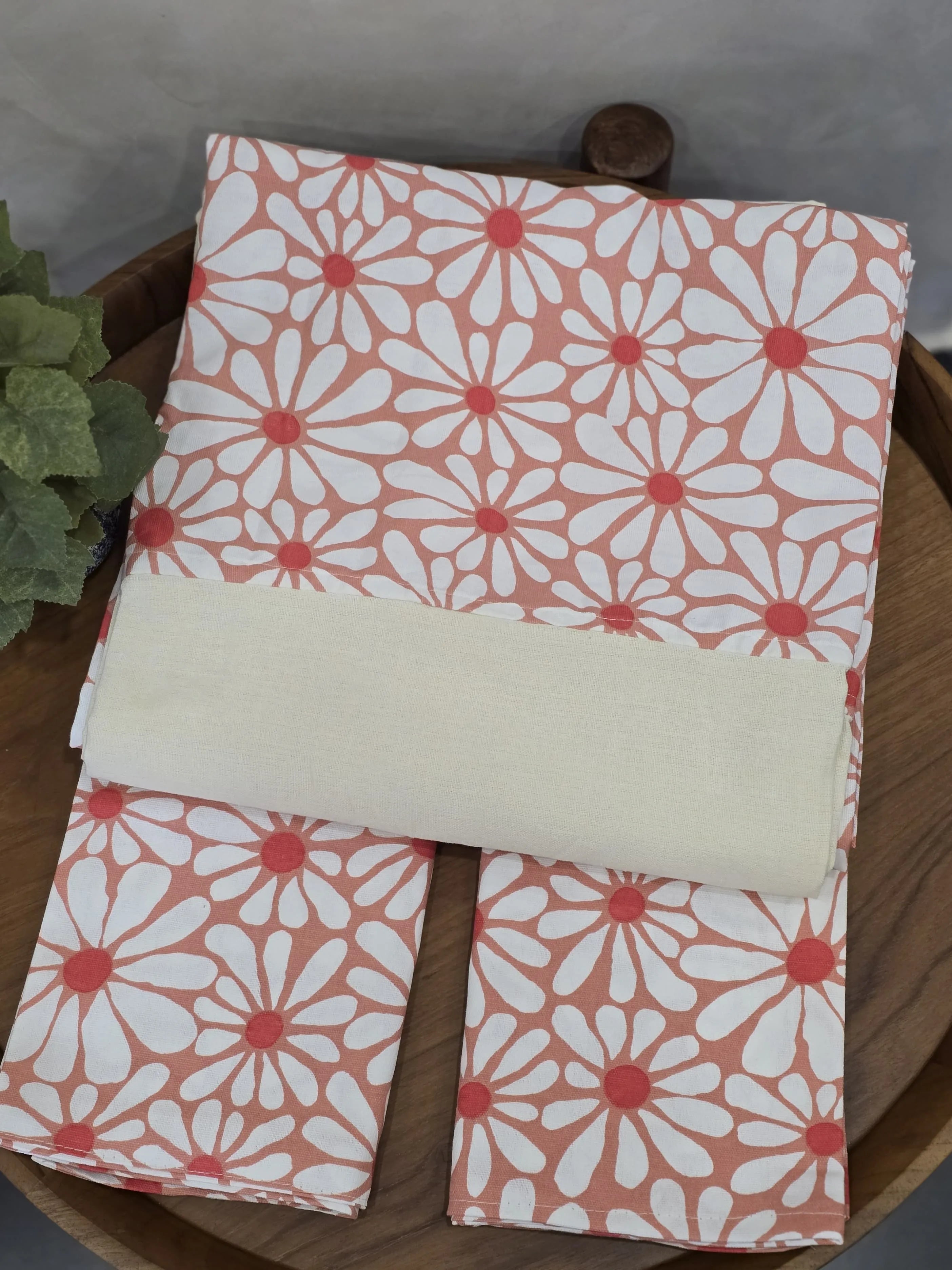 King Size - Cotton Border Bedsheet - SC 10131