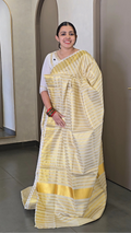 Tissue Onam Saree  - SC 10598