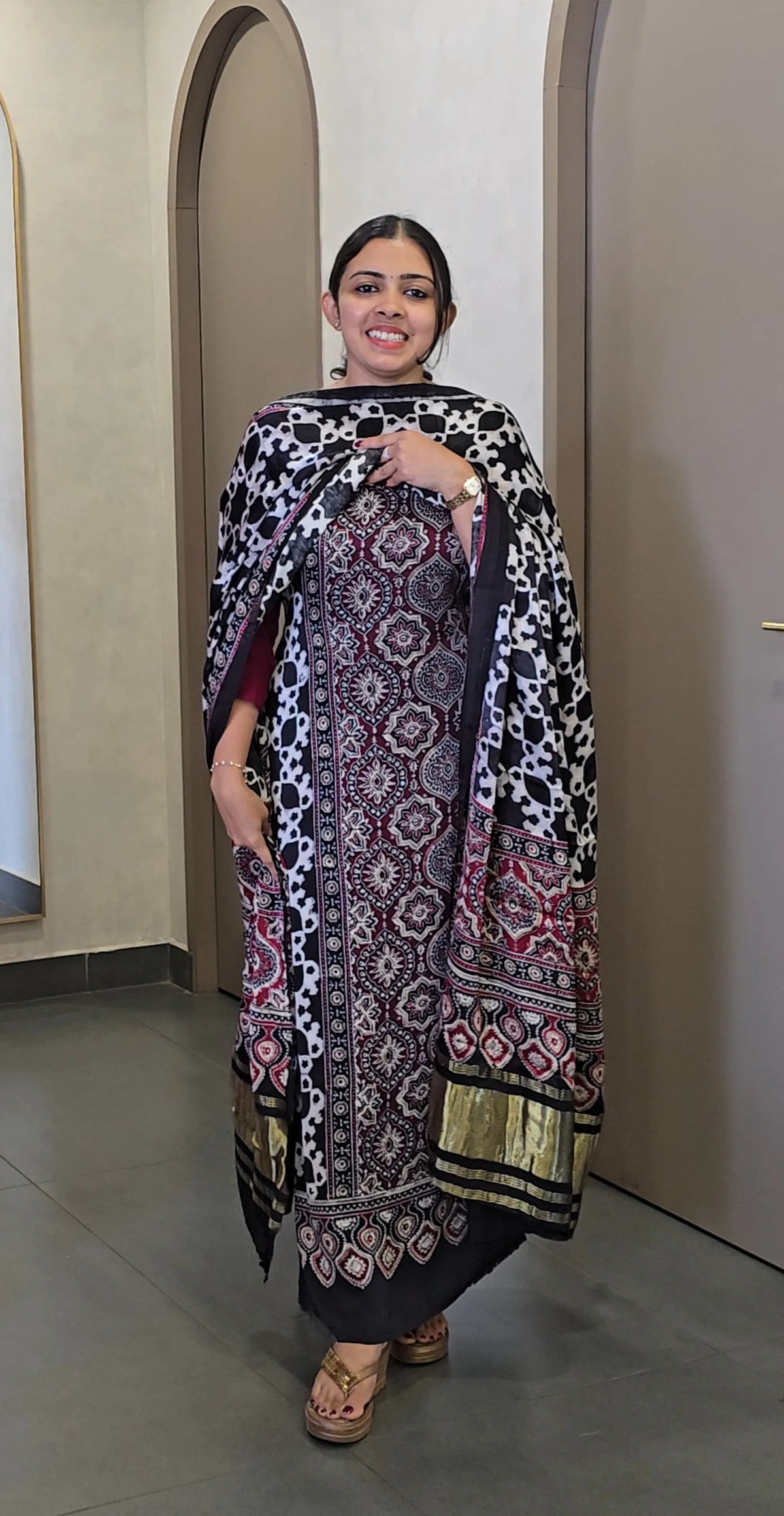 Pure ModalSilk Salwarsuit - SC 10730